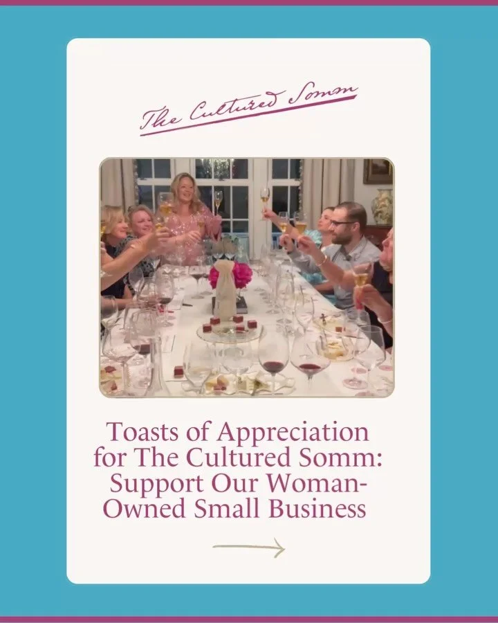In celebration of Women in Wine Day our small, woman-owned wine business wants to thank all our amazing clients for giving us 100% 5-star⭐️ Google Reviews, or as we at The Cultured Somm like to call them, &ldquo;Toasts of Appreciation&rdquo; 🥂

Chee