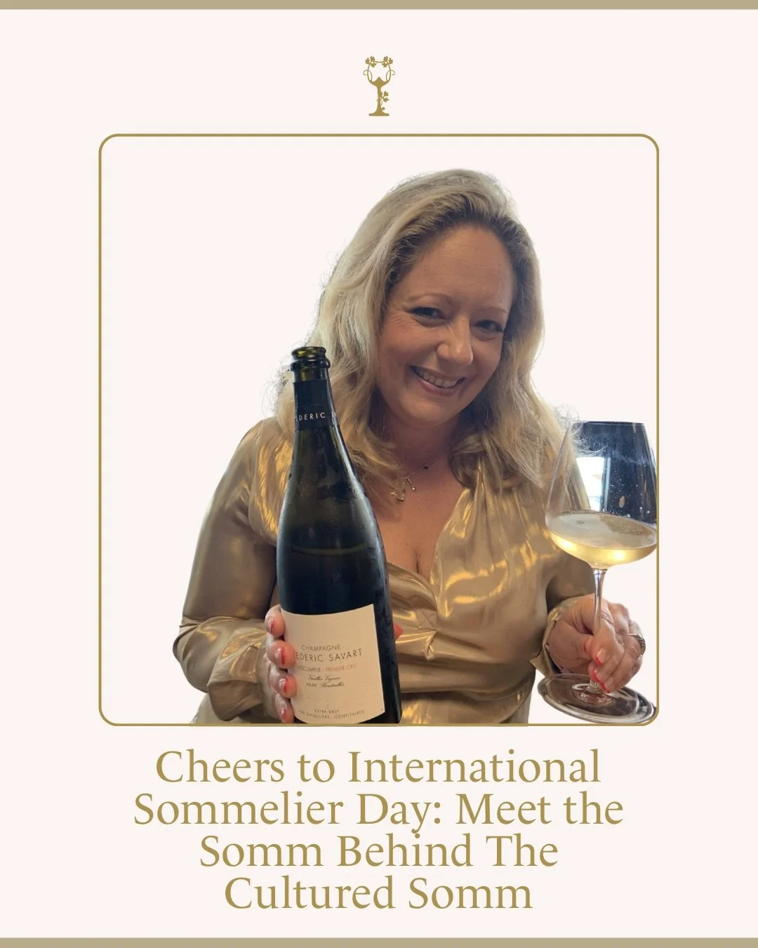 Cheers to International Sommelier Day - the perfect time to meet the Somm Behind TCS! My name is Stephanie Schmid &amp; my wine journey began in Napa Valley 25 years ago. As a young law student in CA, I spent my downtime enjoying the beauty &amp; bou
