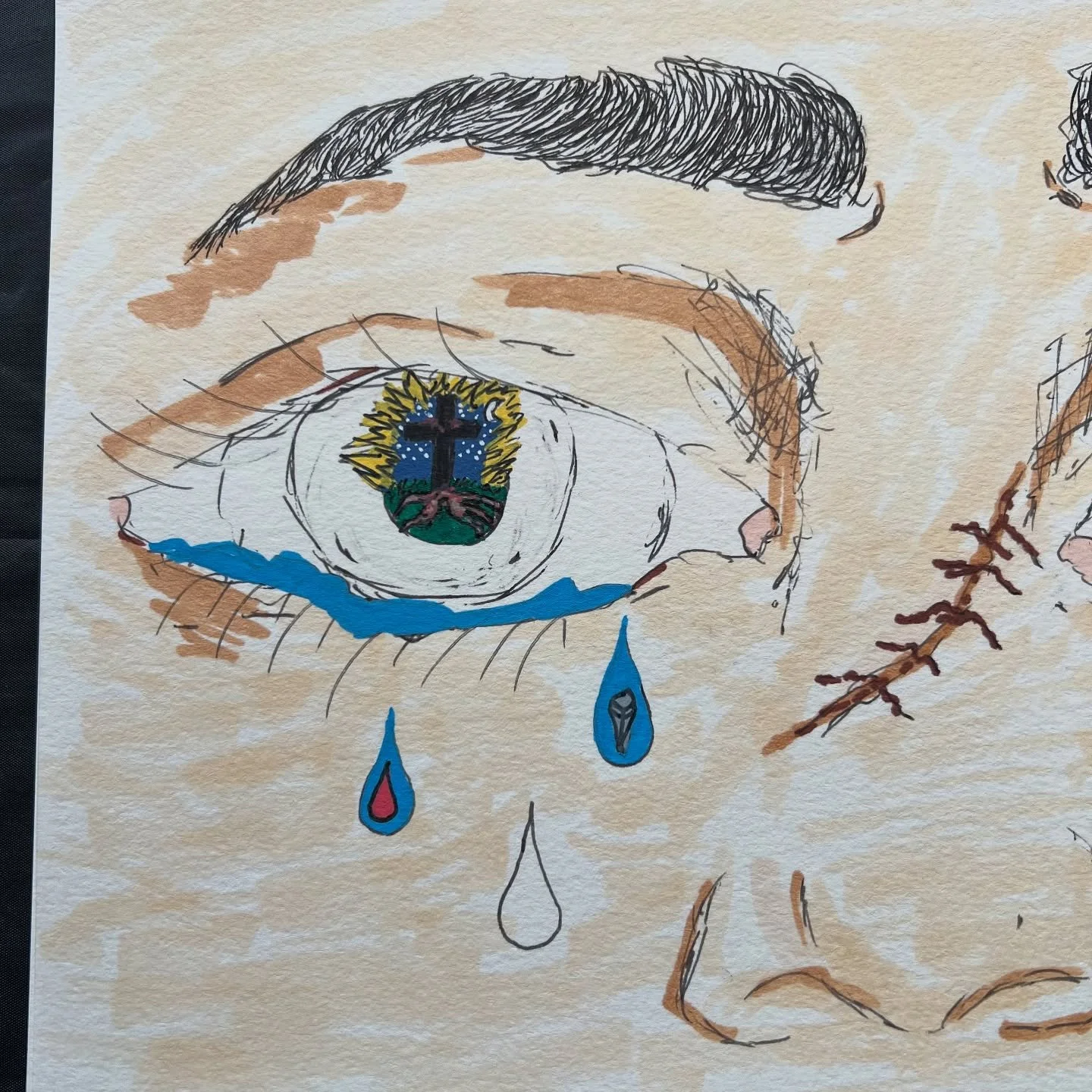 Was at a worship night service at my church and this is what came out - Work in Progress ✍🏻
.
.
.