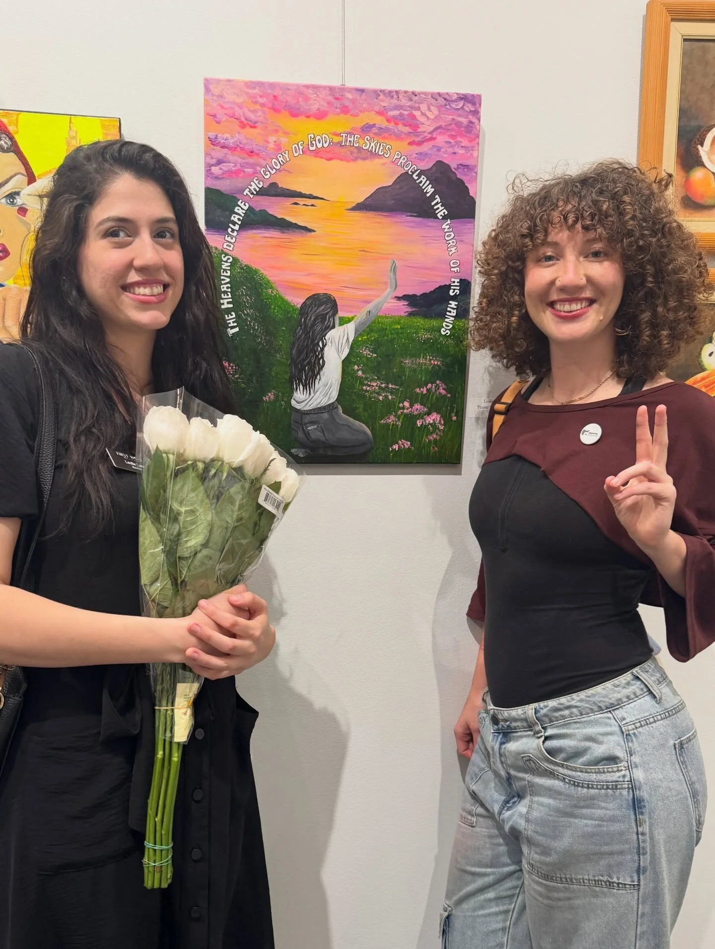 Super grateful to exhibit at @milandercenter for @cityofhialeah 🖼️🎨 Born and raised in Hialeah and to be honored as a woman is such a blessing! Special thanks to @pativargasentertainment who always encourages me to join art exhibitions and is amazi