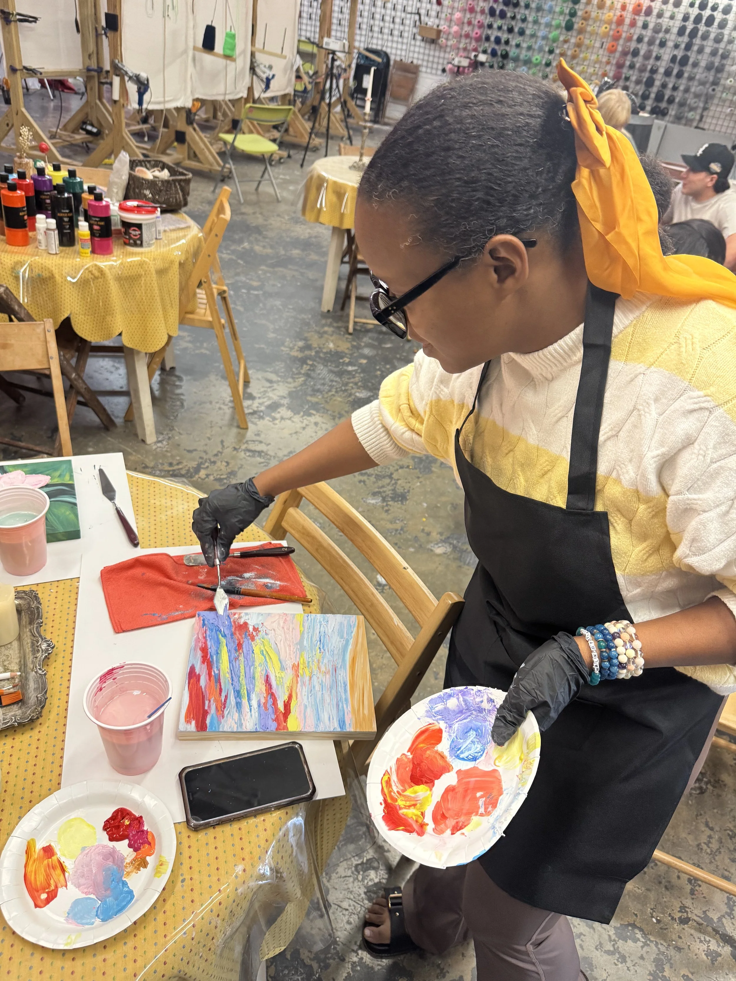 Private - Textured Painting Class