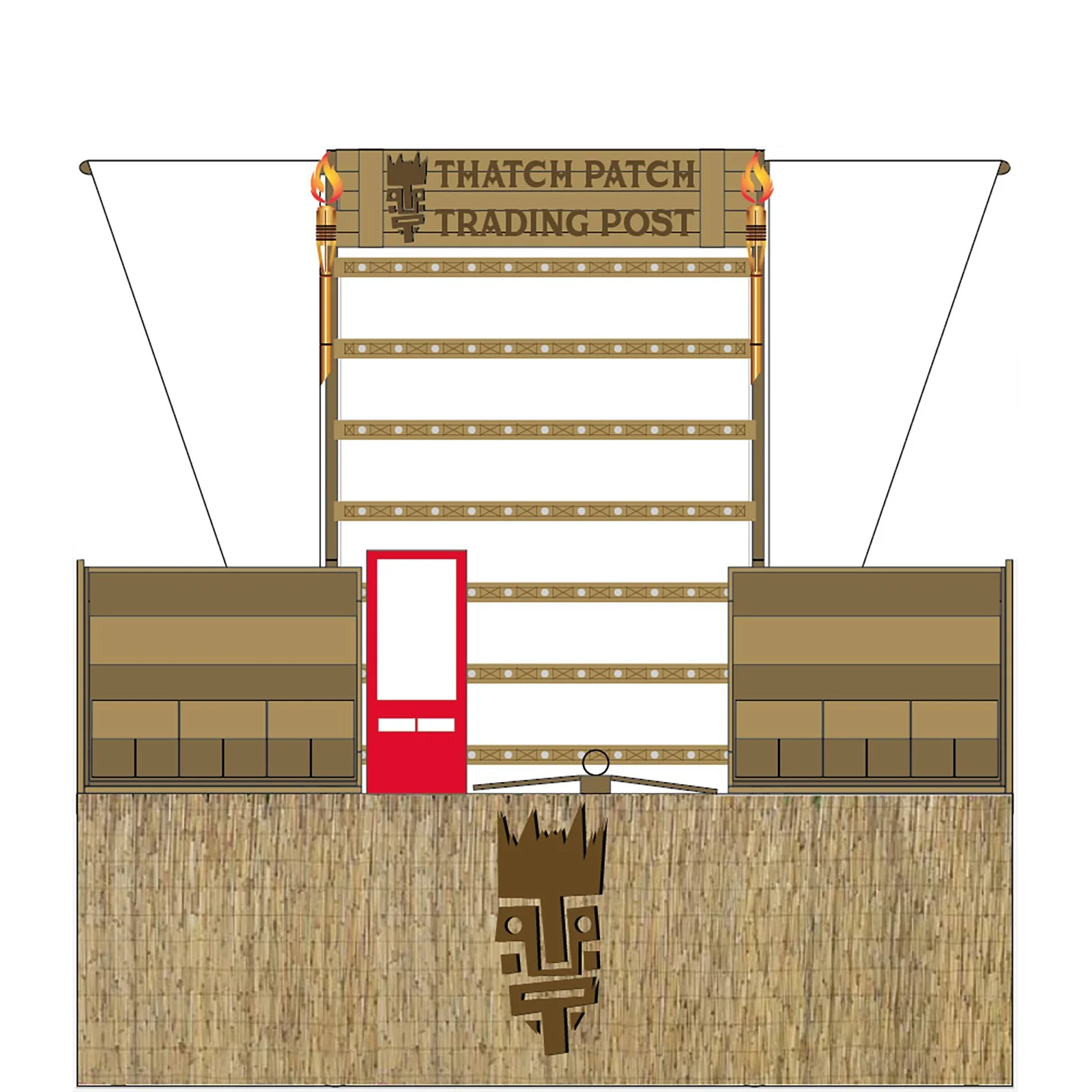 Thatch Patch Booth