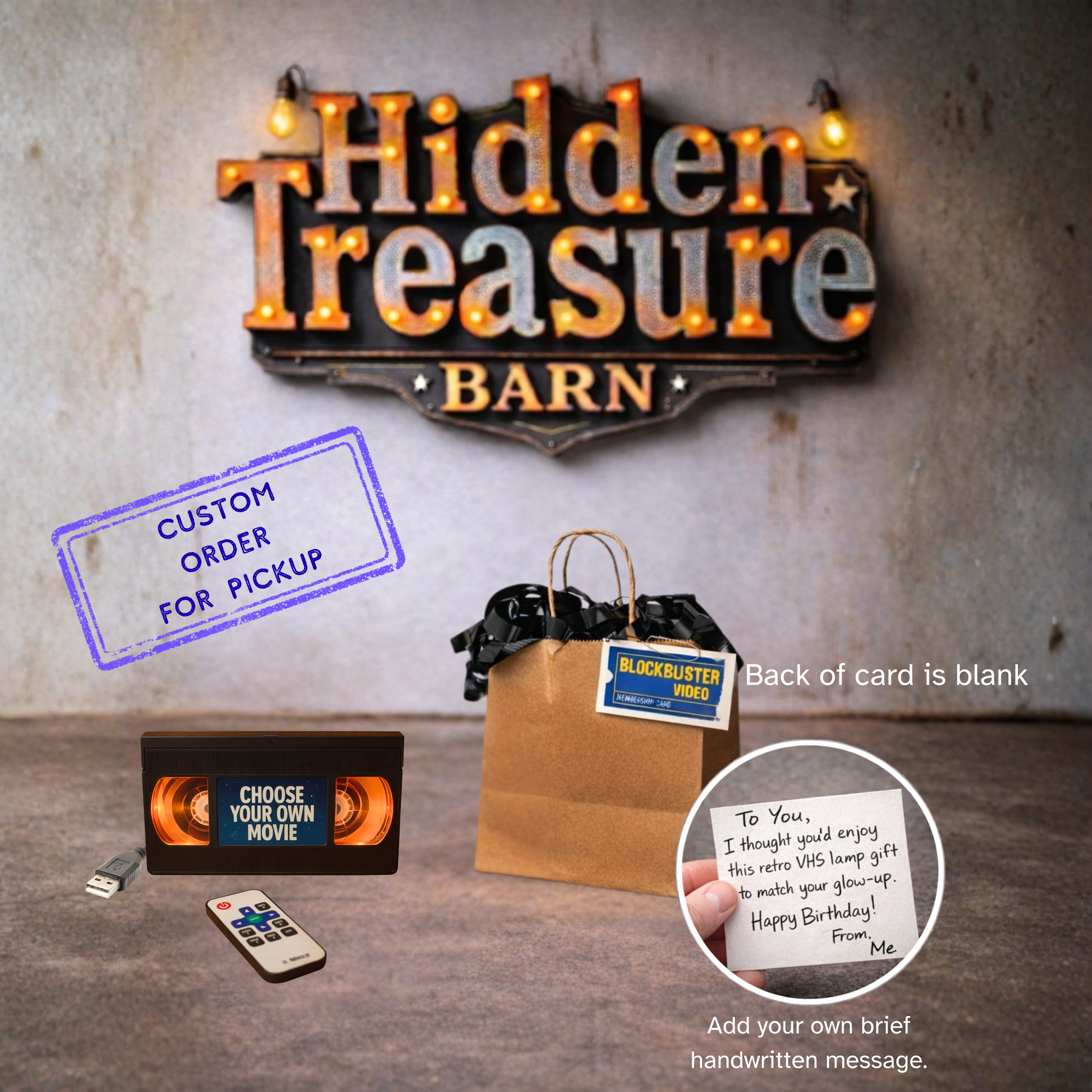 Custom order for pickup at Hidden Treasure Barn (Deposit)