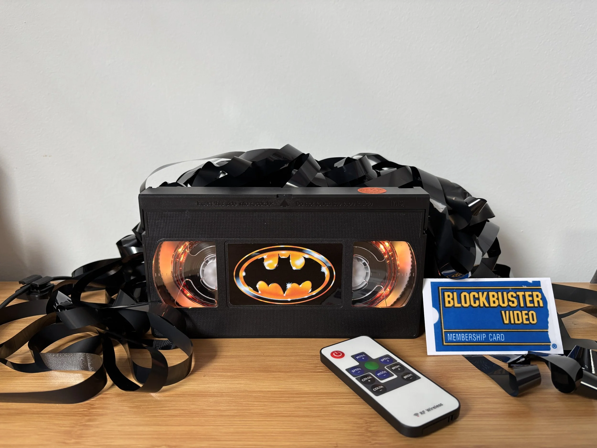 VHS Lamp - Batman