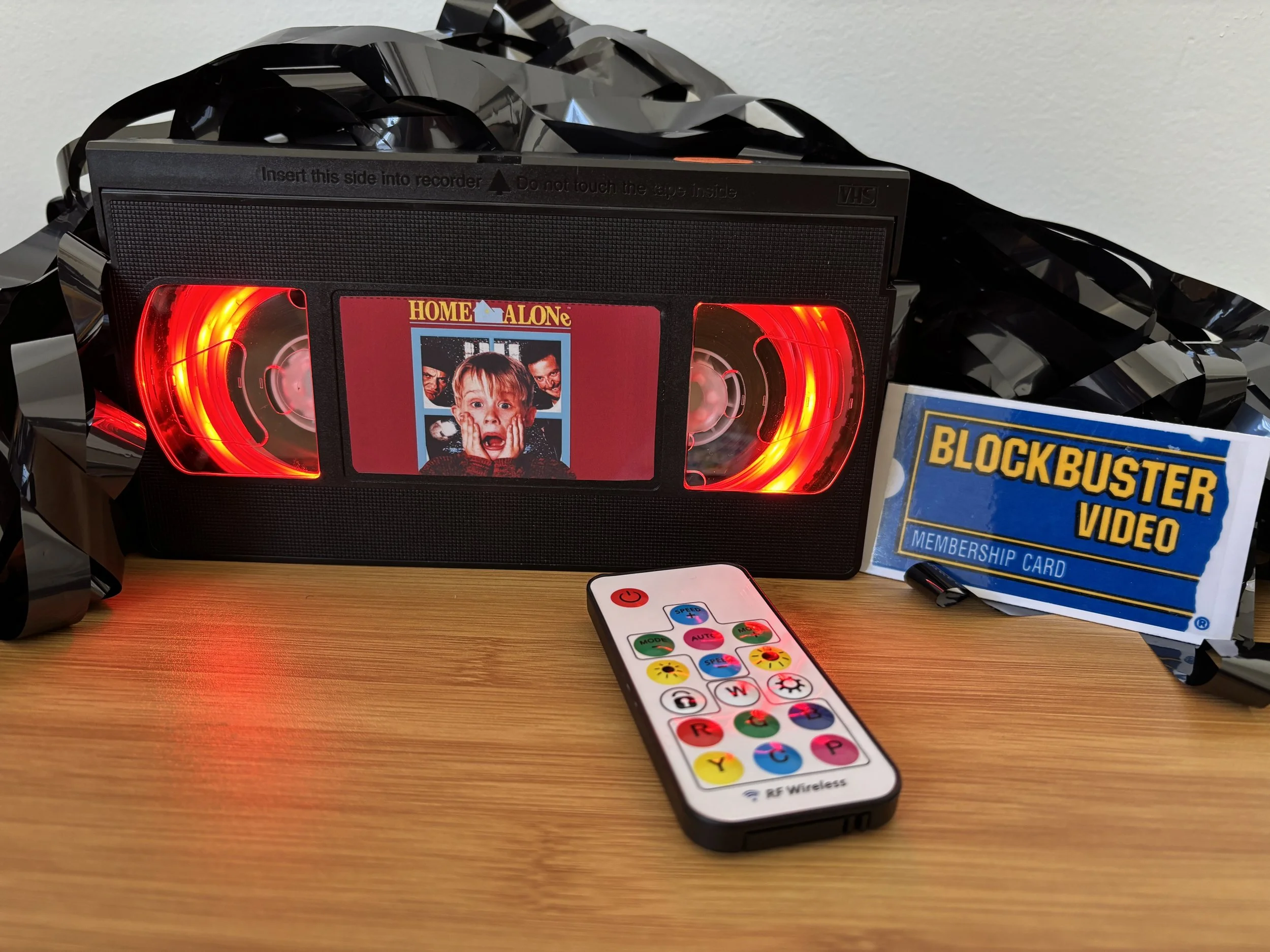 VHS Lamp - Home Alone