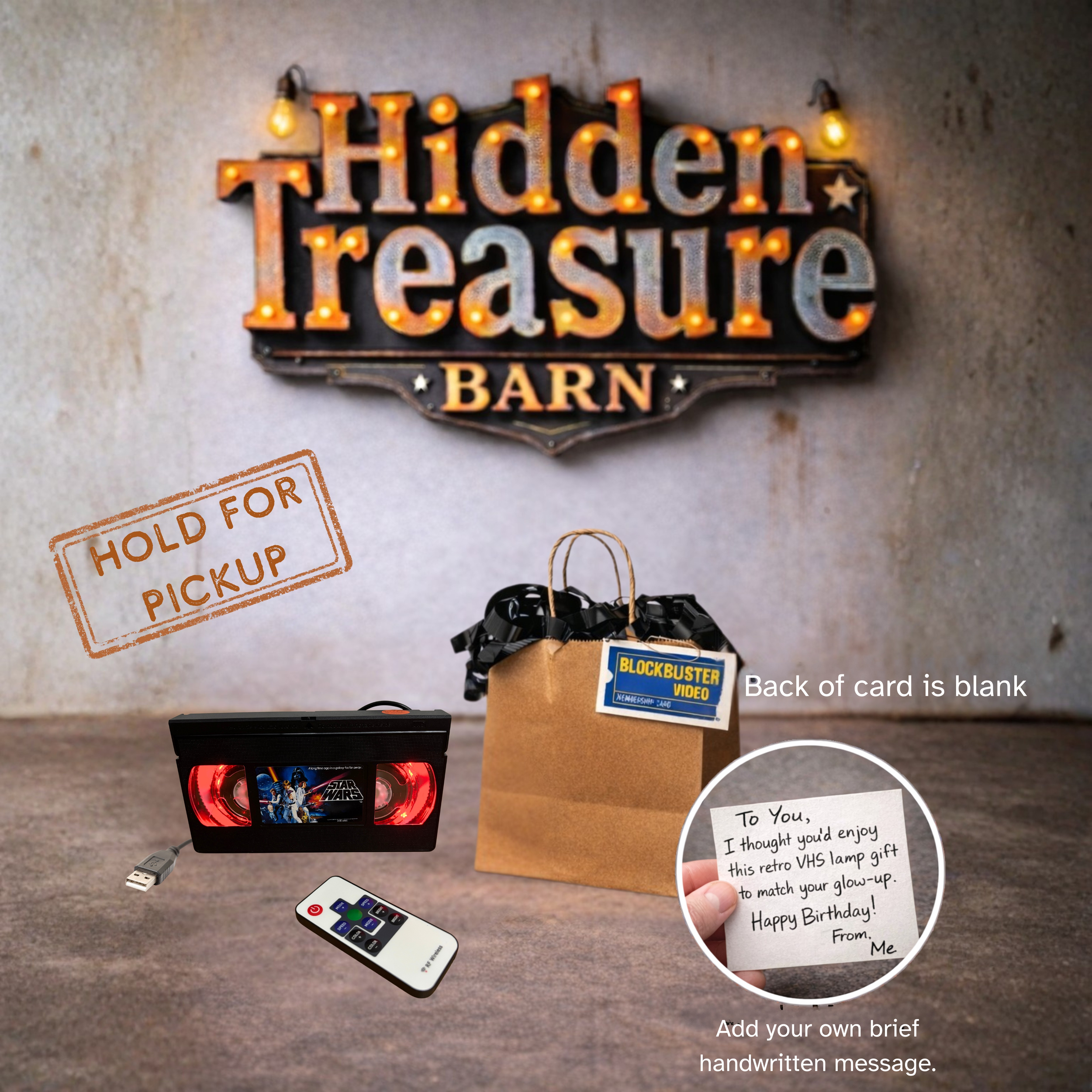 Reserve order for pickup at Hidden Treasure Barn (Deposit)