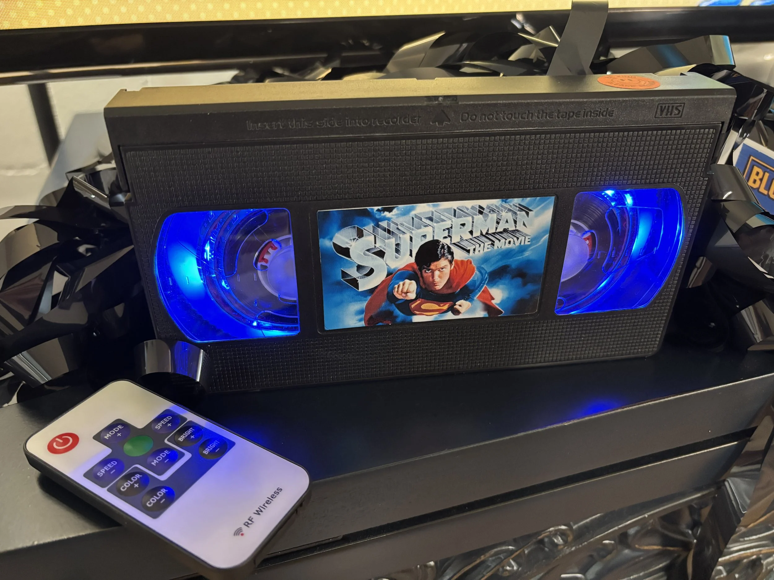 VHS Lamp - Superman