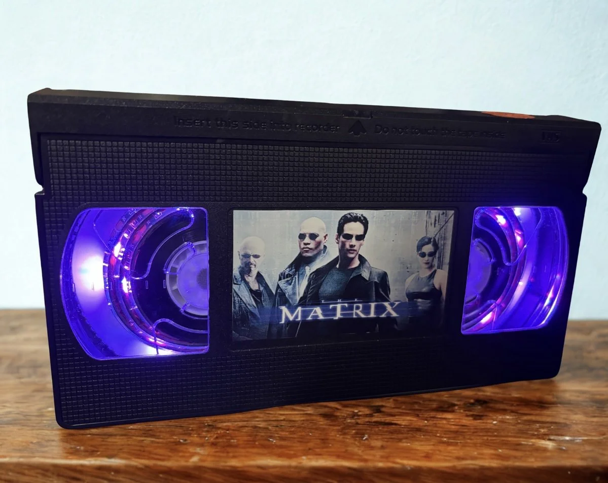 VHS Lamp - The Matrix