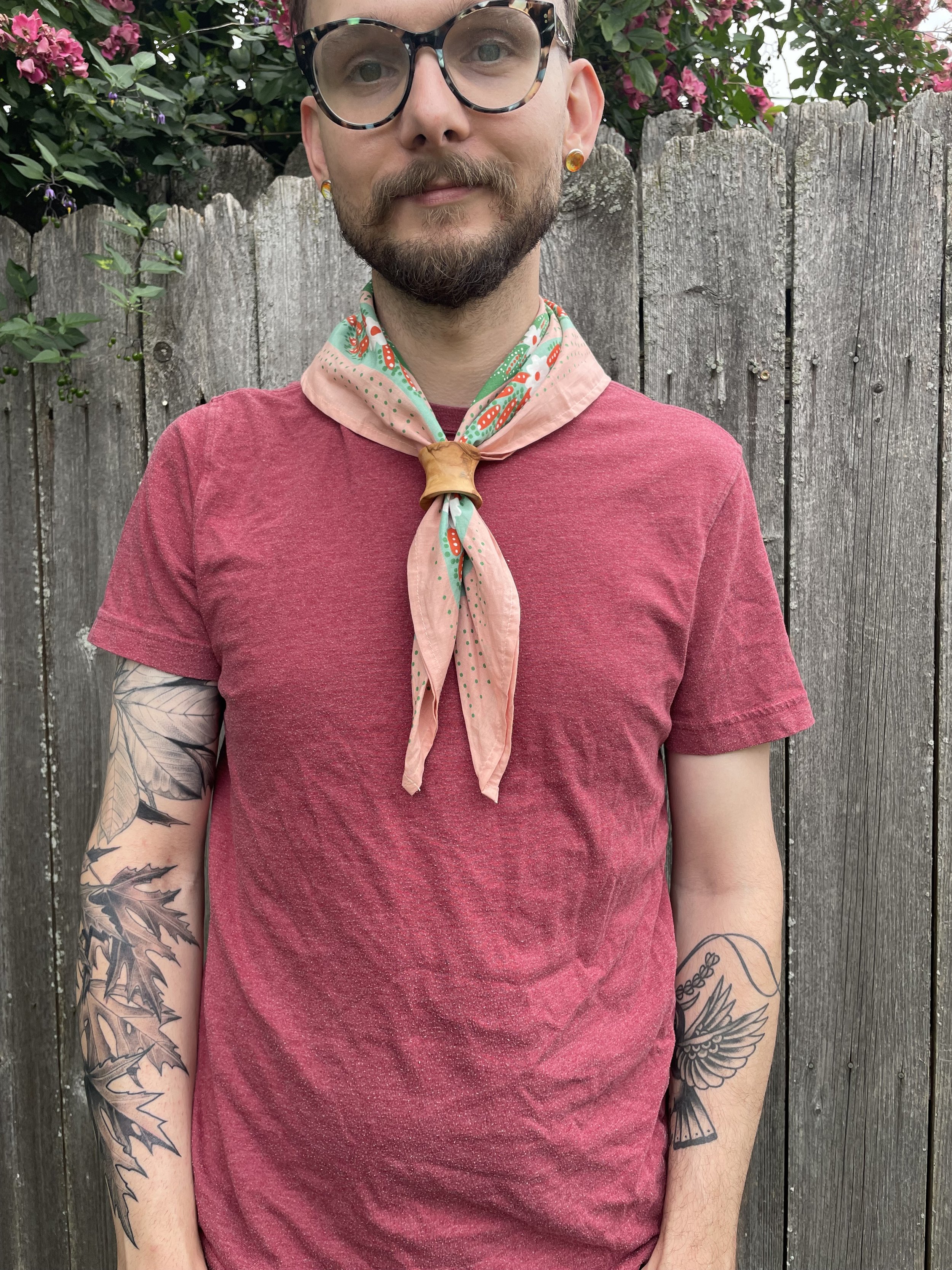 Hardwood Scarf Cuff