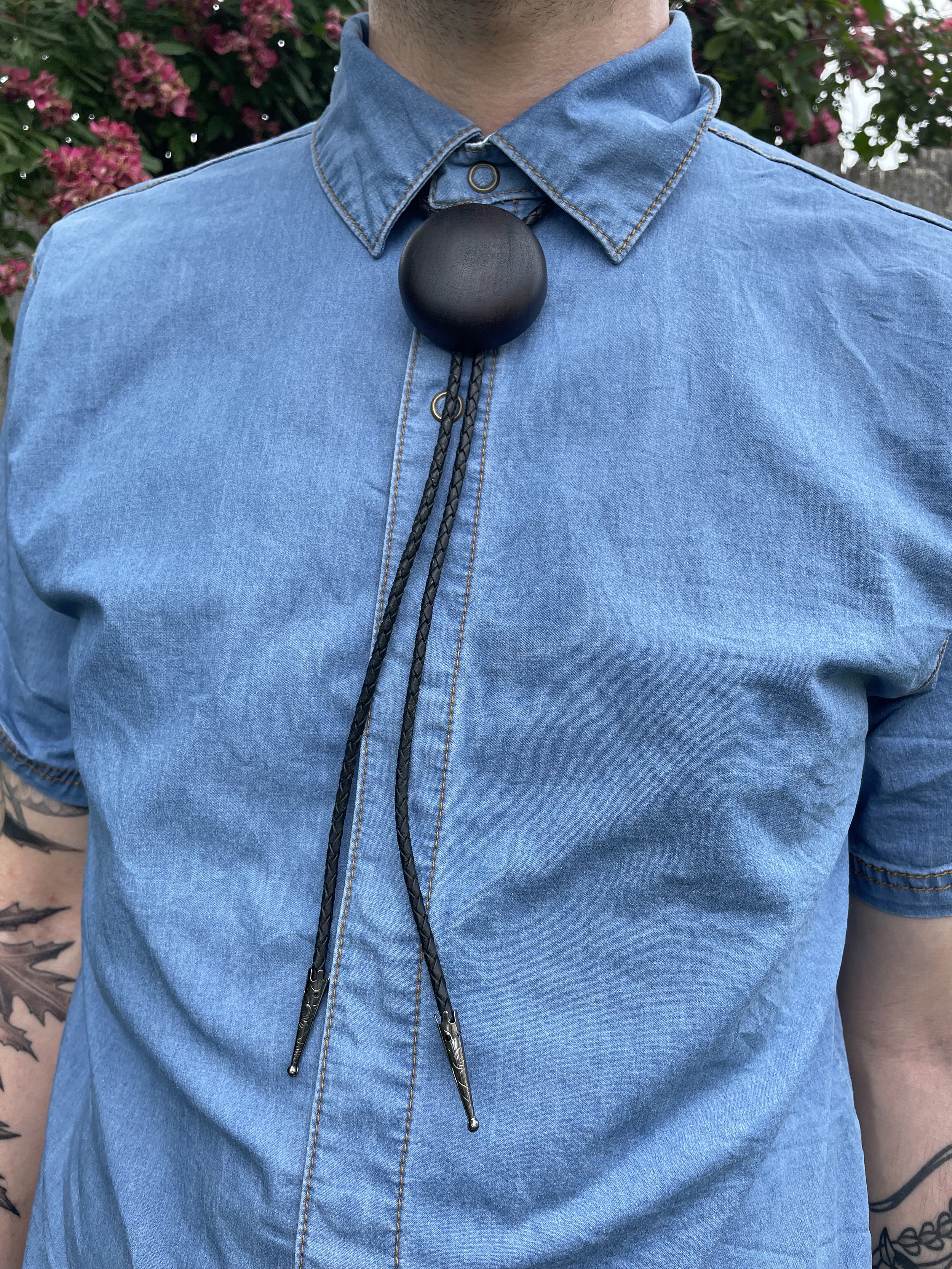 Indian Rosewood Bolo Tie
