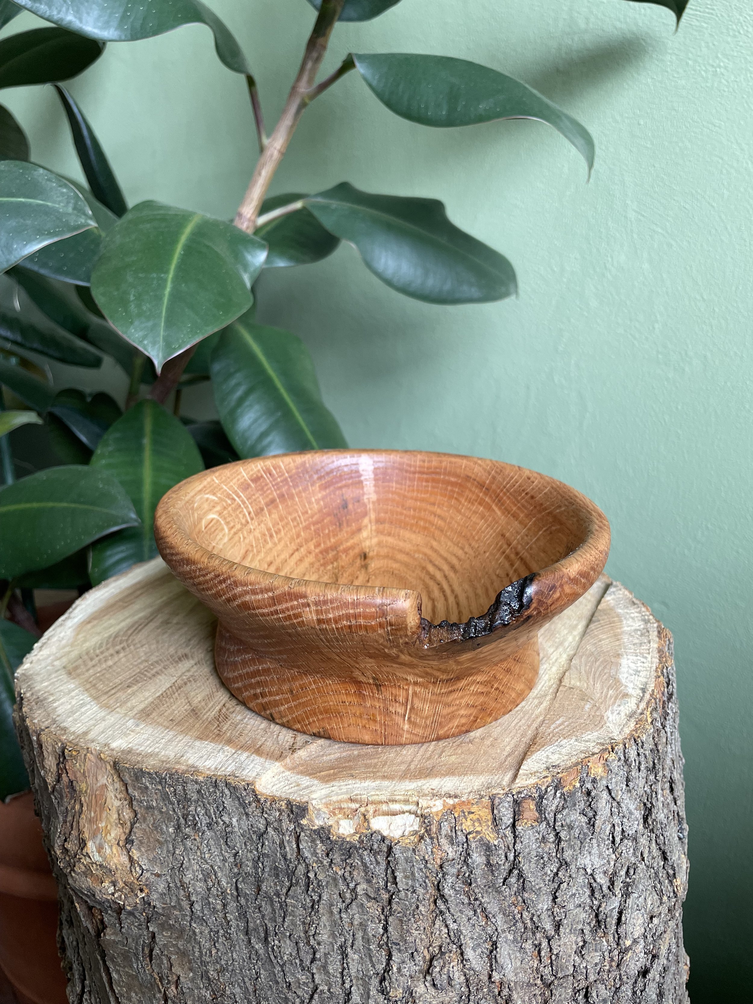 Medium Red Oak Bowl
