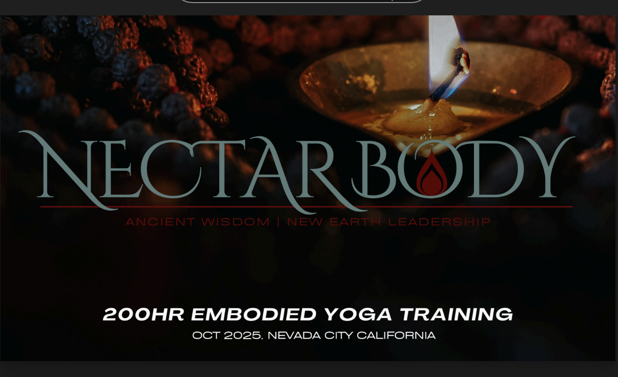 Nectar Body Yoga Teacher Training