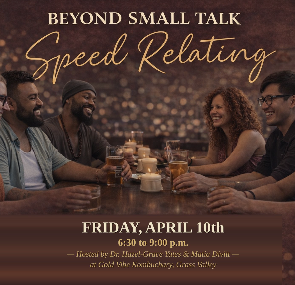 Beyond Small Talk: Speed Relating