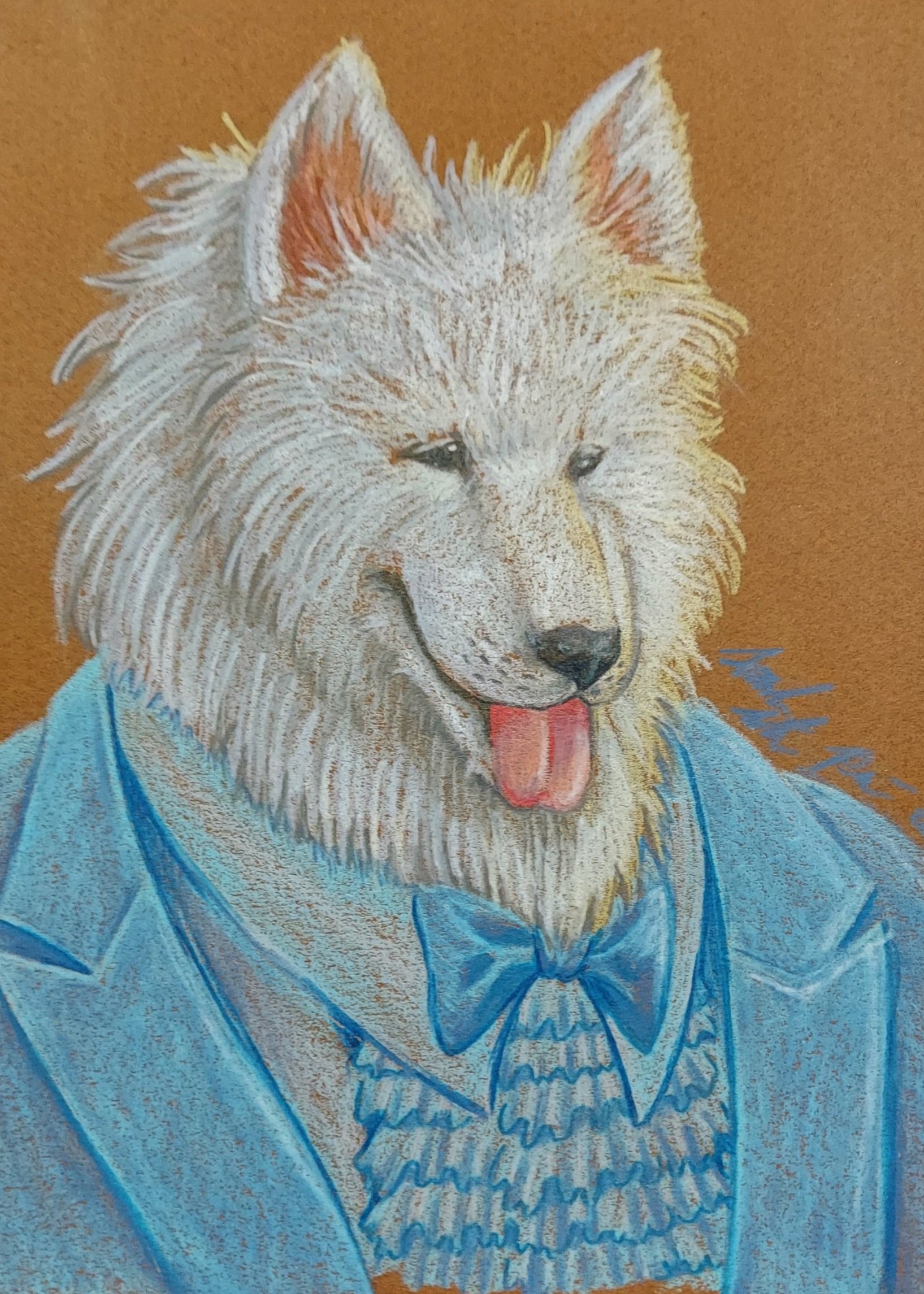Kodi as Harry (colored pencil 2024)