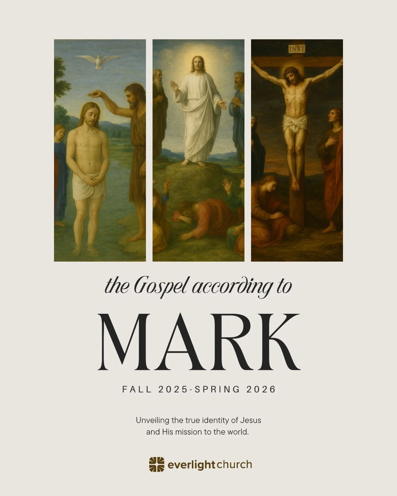 Jesus is the most recognized figure in history. But who is He, really?

The Gospel of Mark is written to answer this question by painting a specific portrait of Jesus. Tomorrow we&rsquo;ll continue our series through Mark for our 2nd Sunday Morning G