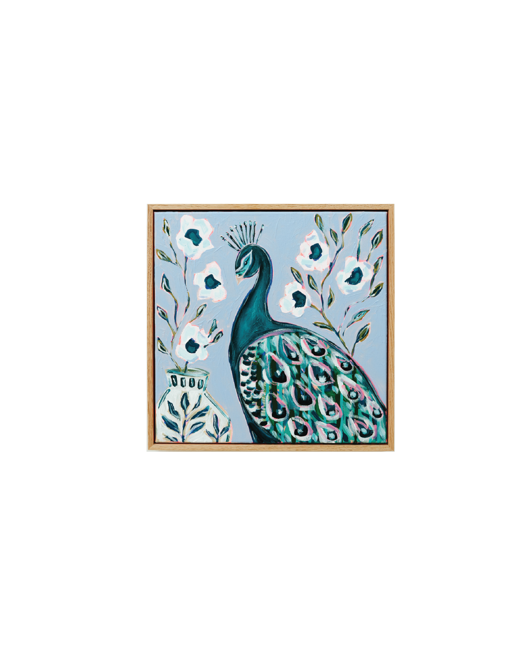 Portugal Peacocks by Pippin Ellis