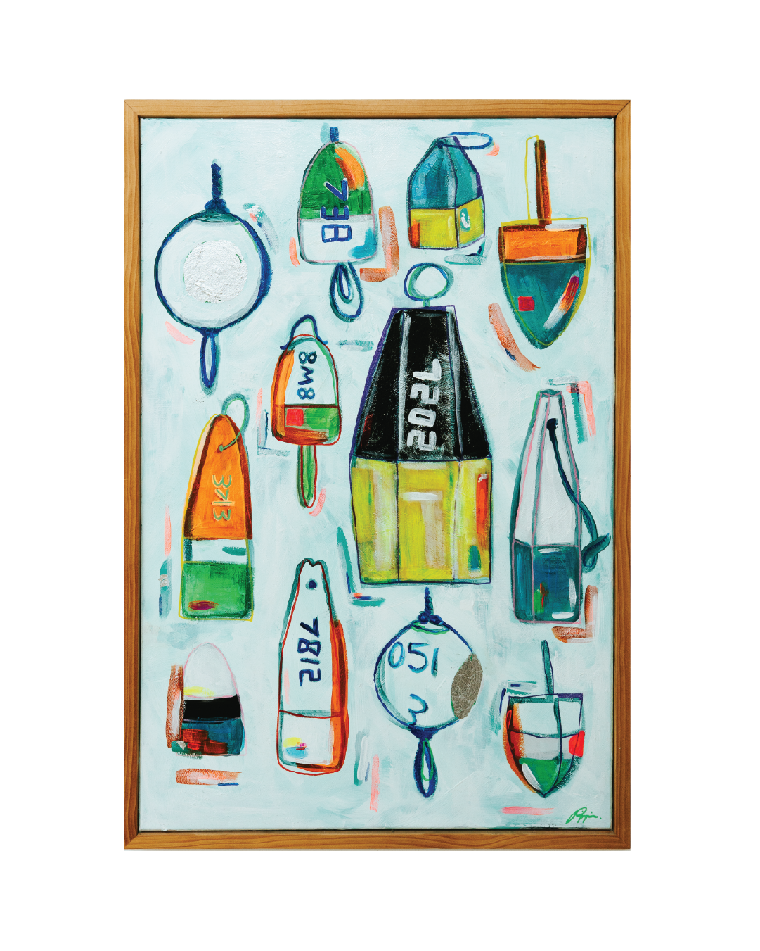 Mooring Floats in Recco by Pippin Ellis