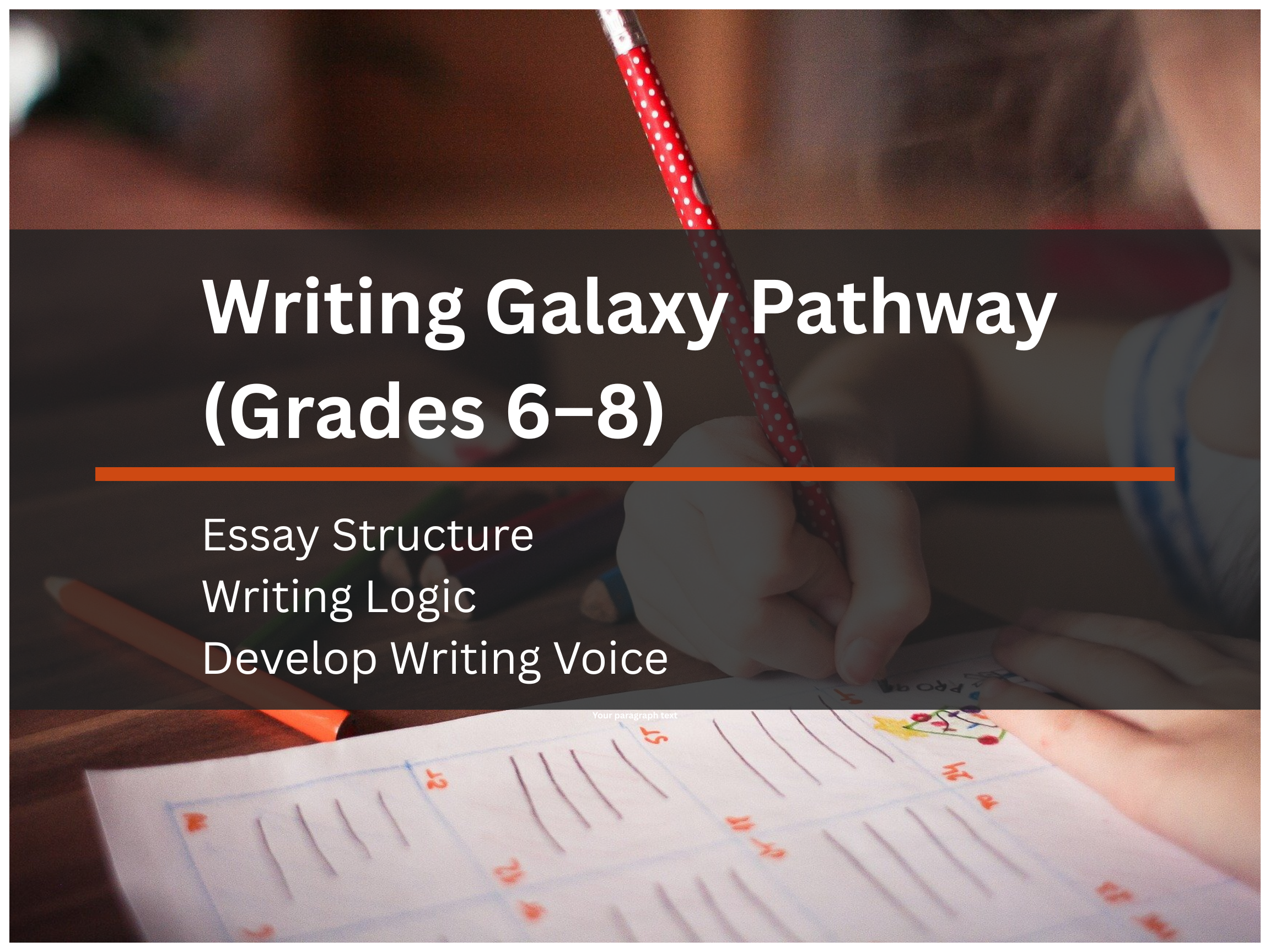 Writing Galaxy Pathway