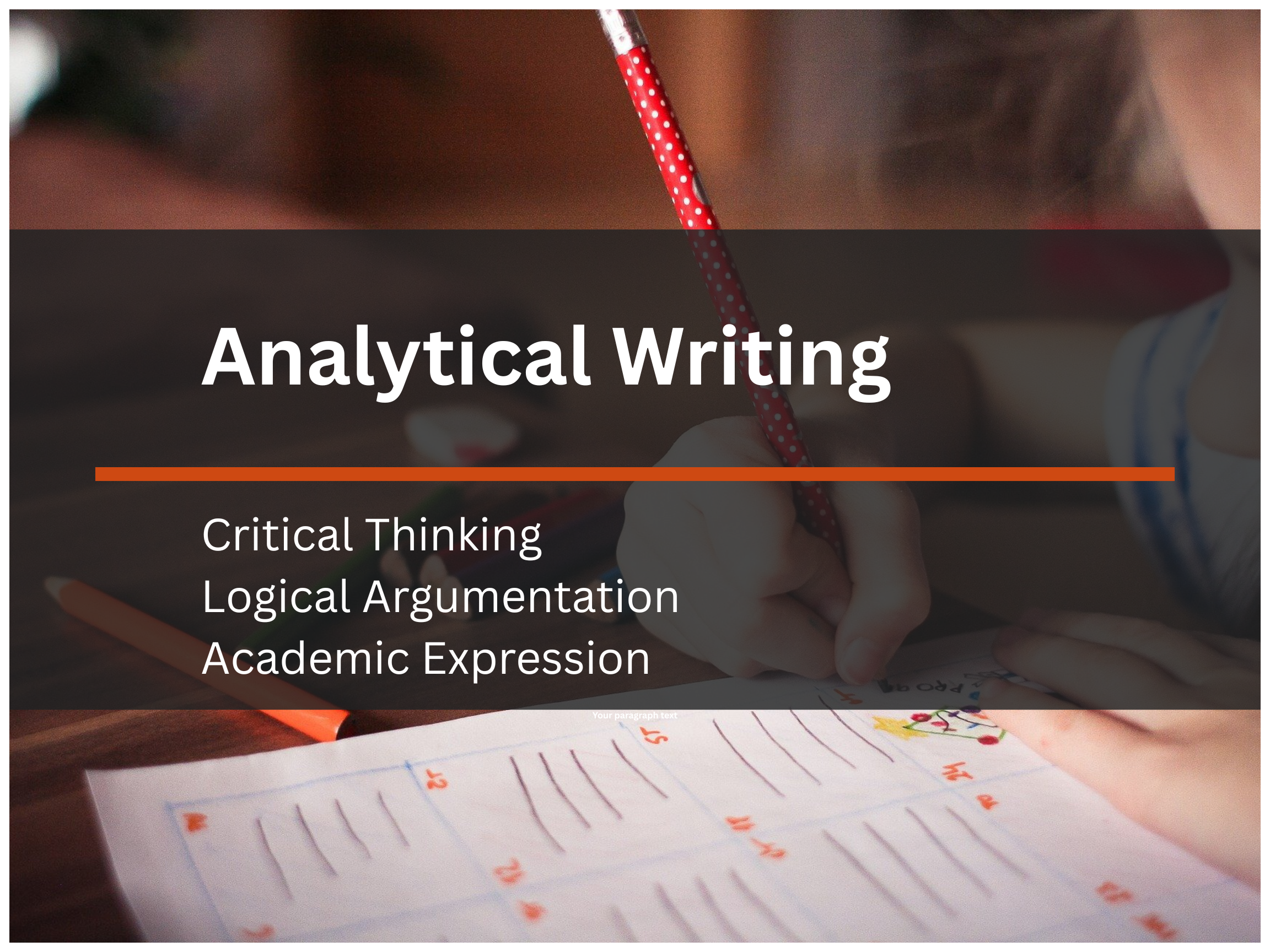 Analytical Writing