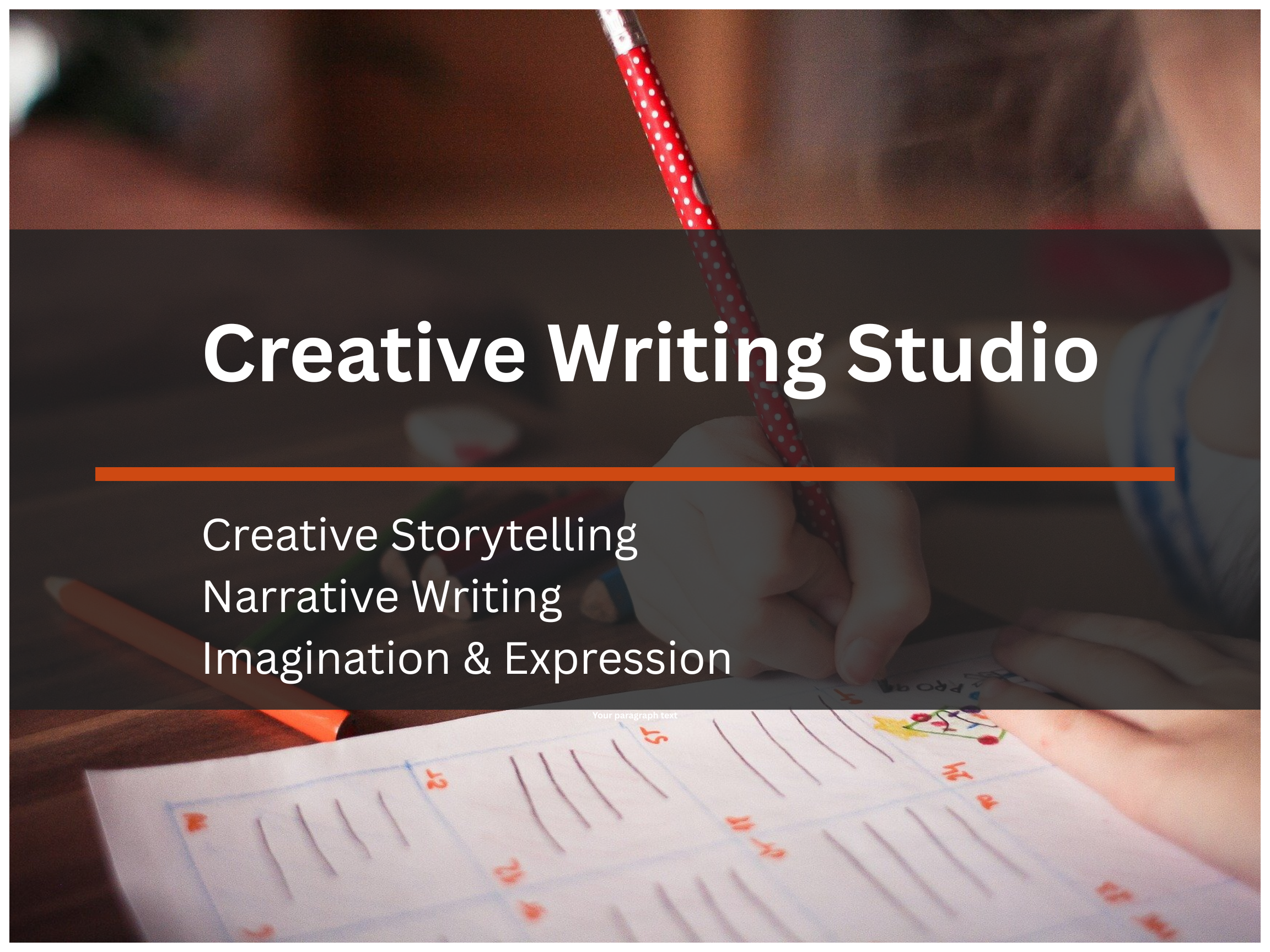 Creative Writing Studio