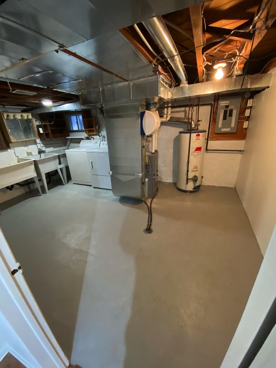 Scarborough Basement Laundry Room – After Renovation