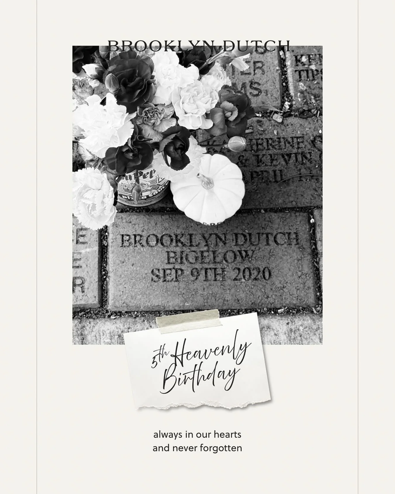 Happy 5th Heavenly Birthday, sweet girl.  We miss always and forever 🤍🪽🦋
.
.
.
.
.
#brooklyn9920 #infancyloss #jewelry