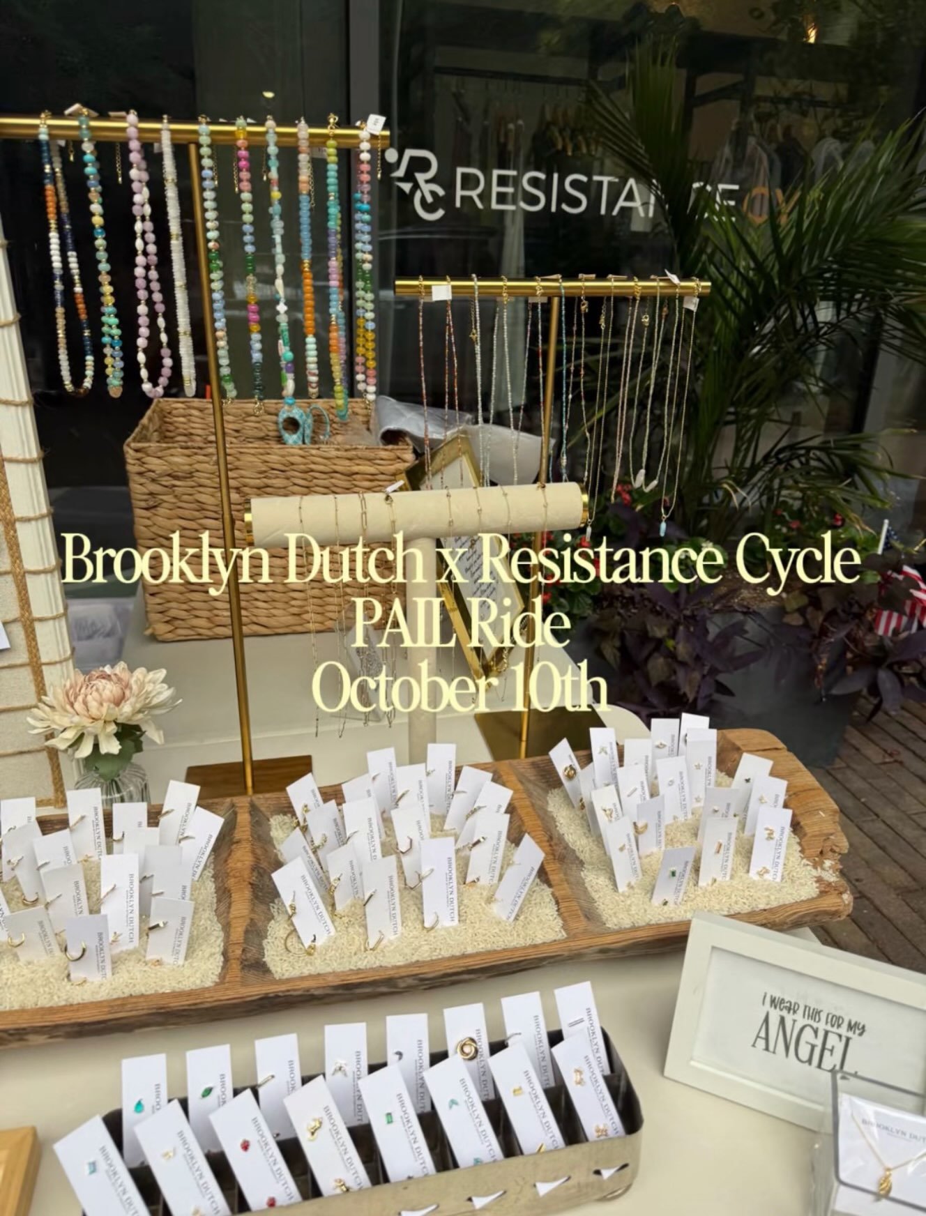 This one means a little more 🦋

Brooklyn Dutch is partnering with Resistance Cycle this Saturday in honor of Pregnancy &amp; Infant Loss Awareness Month and the 1 in 4 families who know this kind of loss.

We&rsquo;ll be sponsoring all morning rides