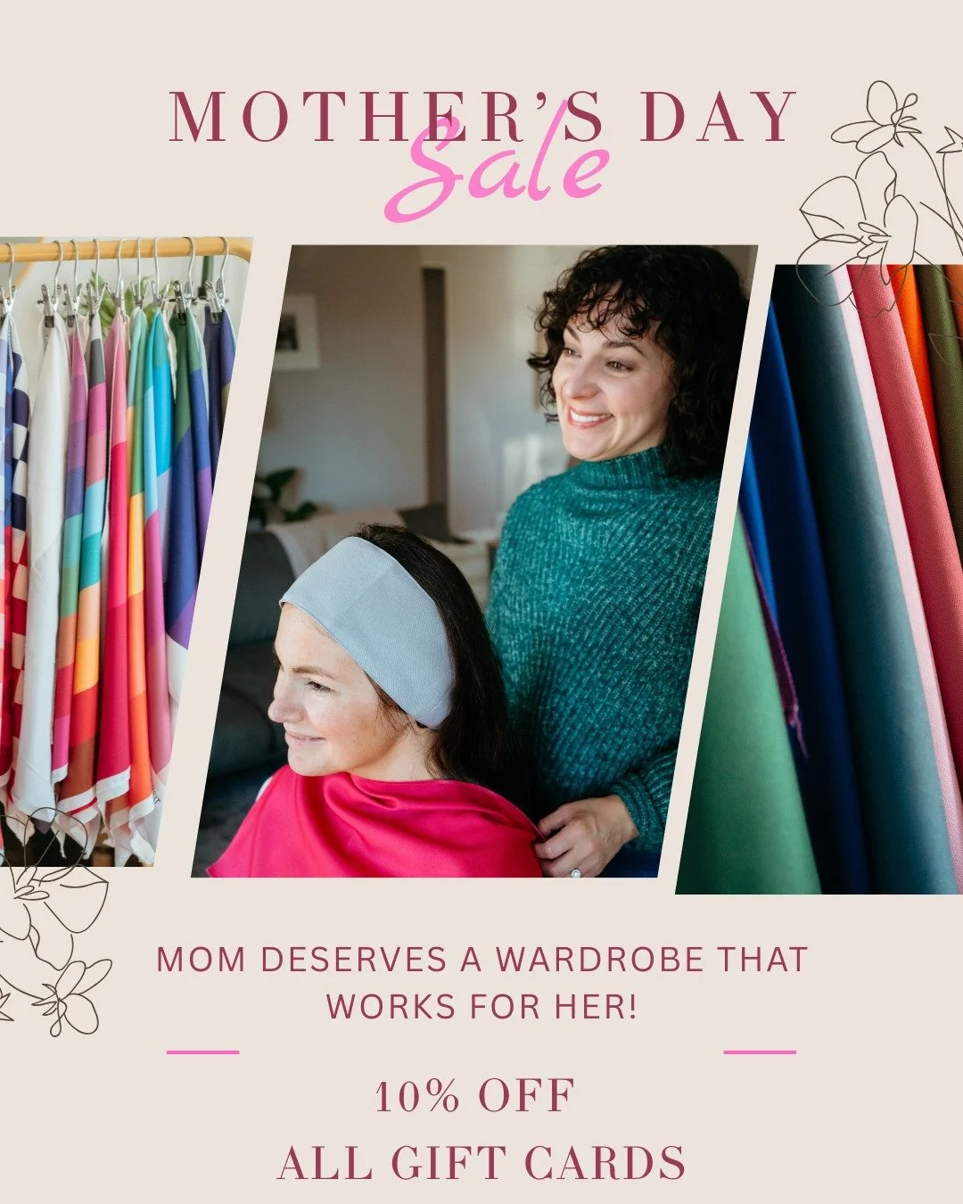 Mom deserves a wardrobe that doesn't make her more stressed every morning! Give the mom in your life the gift of color or style this Mother's Day and she'll have a gift that keeps on giving, over and over. Give her the gift of understanding more deep