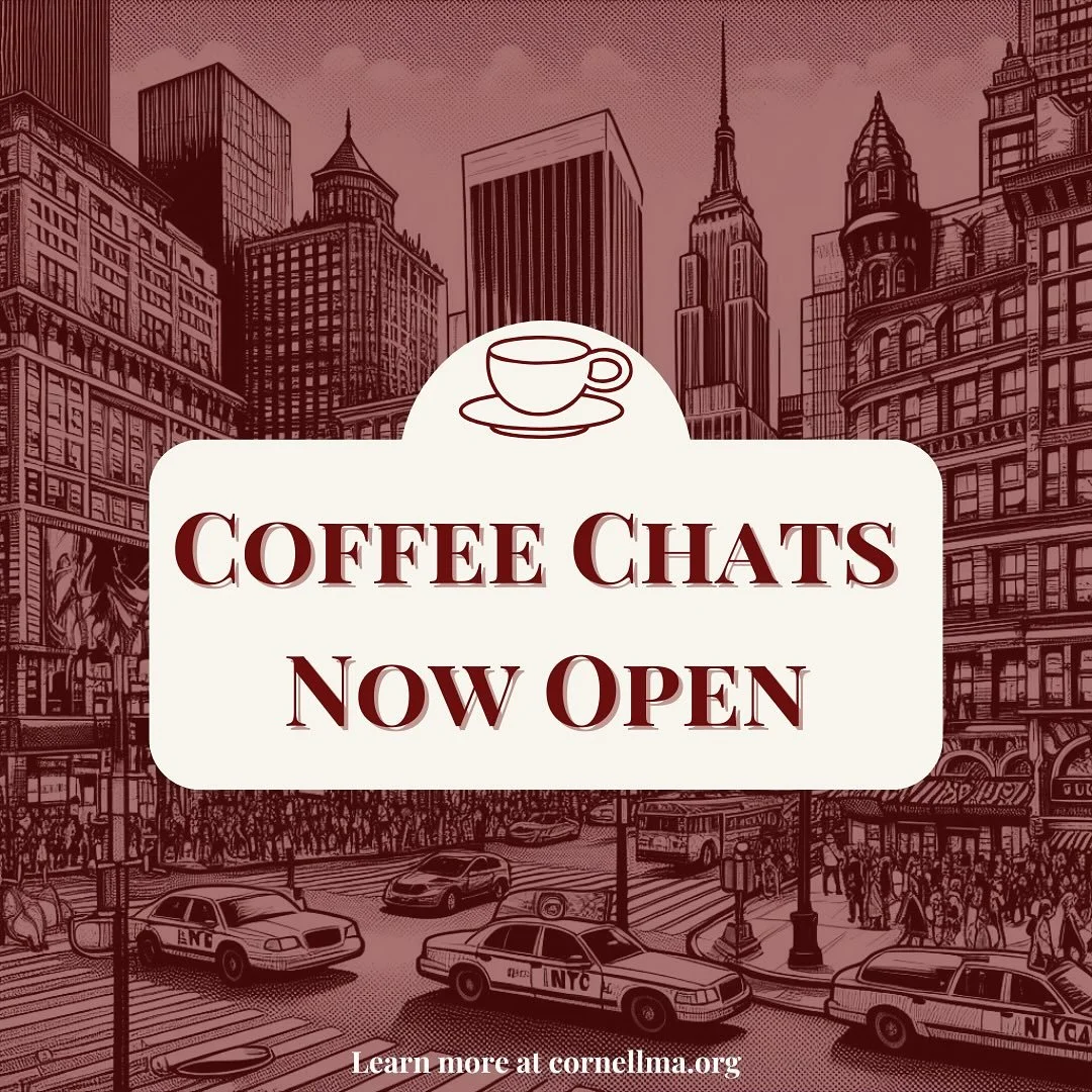 Hello future members! ☕️
Fall recruitment is officially underway, and our coffee chat sign-ups are live!
Head to the Linktree in our bio to schedule a time. We can&rsquo;t wait to meet you and share more about the Cornell M&amp;A Club!