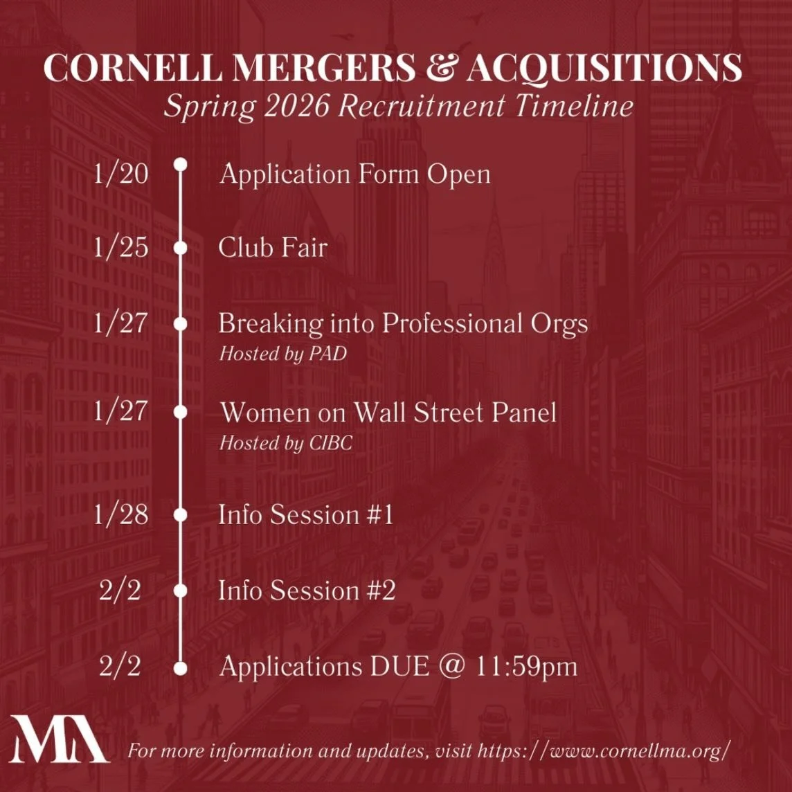 🚨Spring recruitment is here

Applications open today!