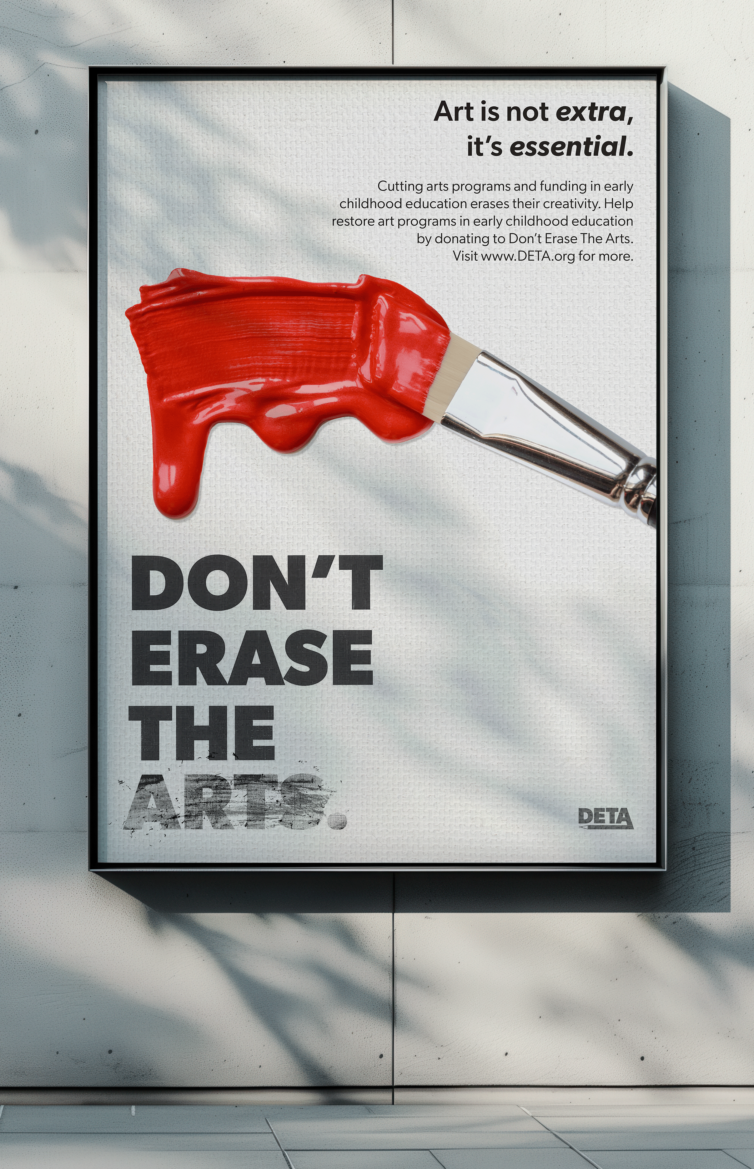 DON'T ERASE THE ARTS