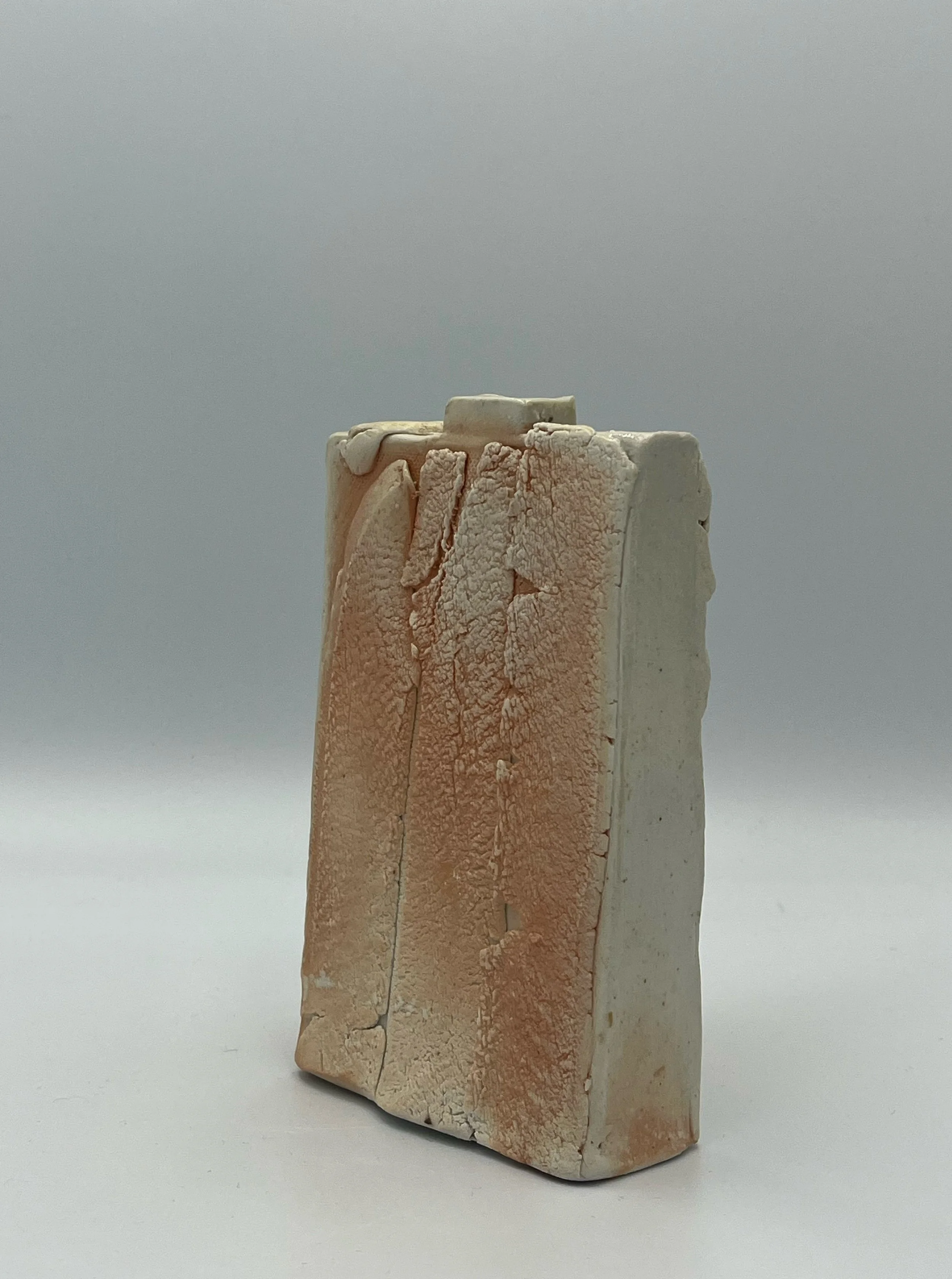 Delighted.  Wood Fired Porcelain.  The Australian Ceramic Association Members Show 2026 Noosa Regional Gallery.