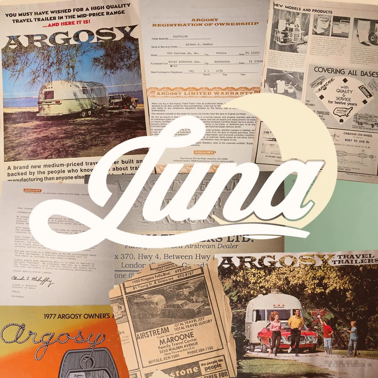 Meet Luna, our 1972 Airstream-turned mobile pizzeria and caf&eacute; - a true blast from the past with a modern twist 🚐🍕
&bull; &bull; &bull;
With our classic artisan pizzas made from fresh ingredients, we&rsquo;re here to serve up an unforgettable