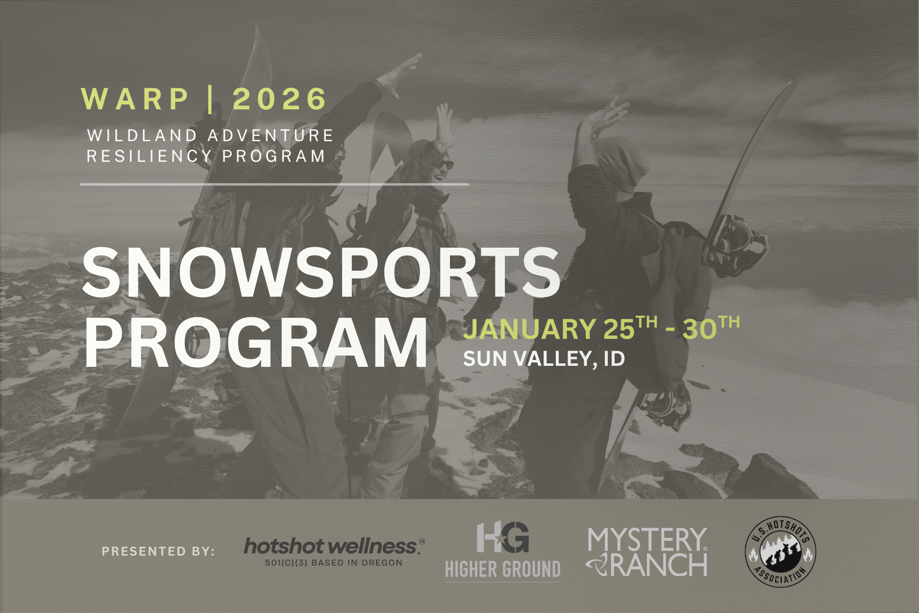 WARP: Snowsports Event (Sun Valley, ID)