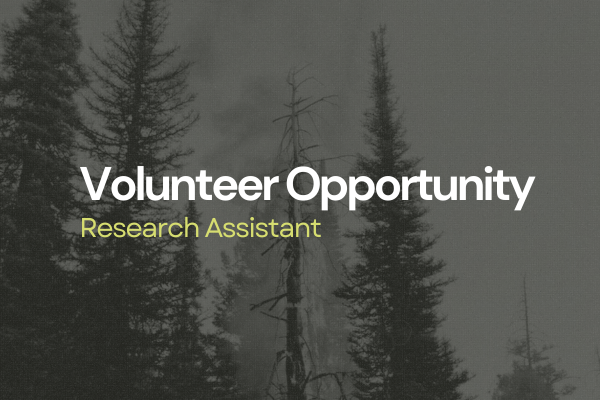 Volunteer Opportunity: Research Assistant