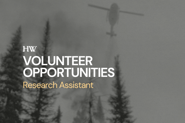 VOLUNTEER OPPORTUNITY: Research Assistant