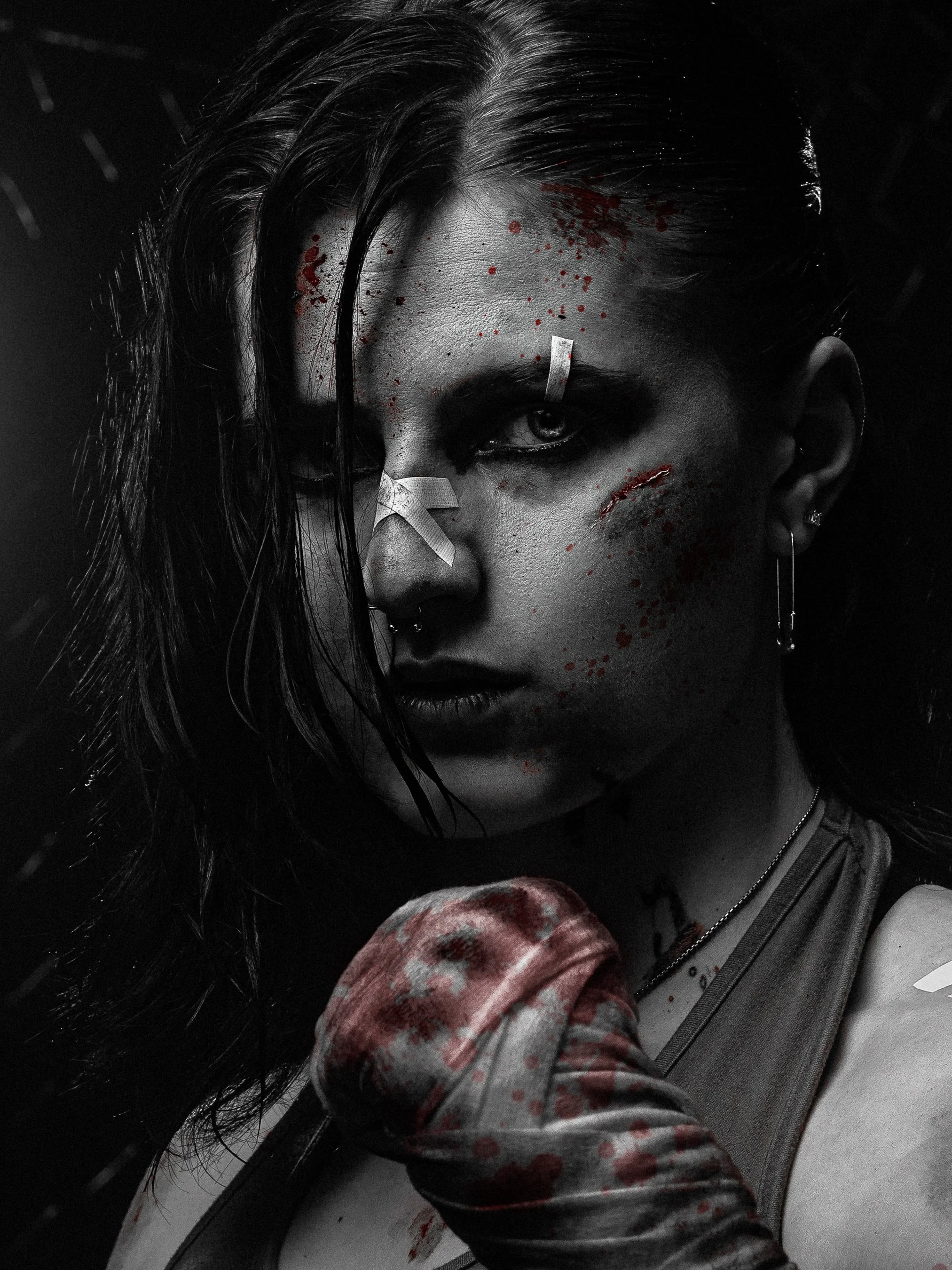 Cage Fighter. Photography by Bobby Romay