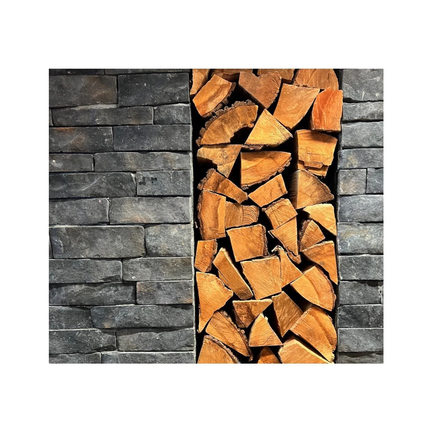 Juxtaposition in design. Let natural materials do the talking&hellip;