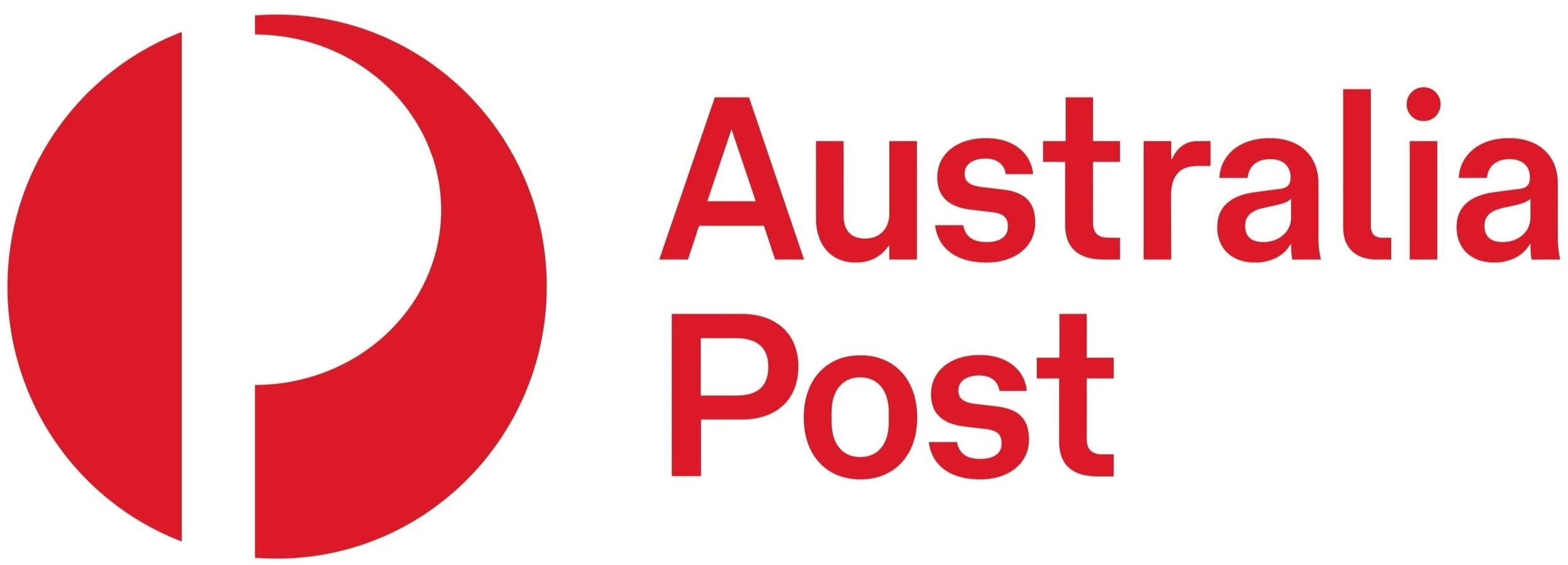 Australia Post logo with red symbol and text