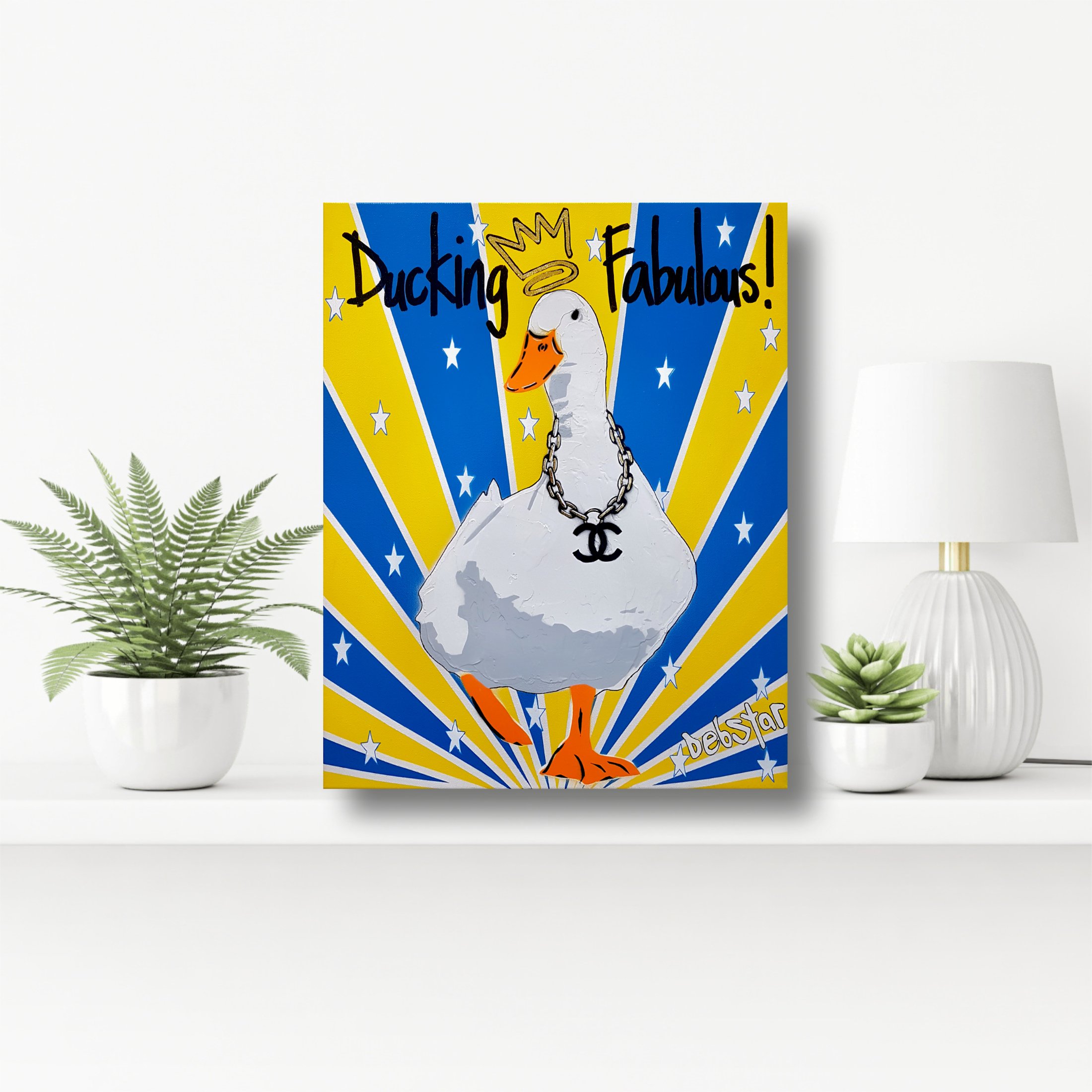 Ducking Fabulous 2 40.5cm x 51cm