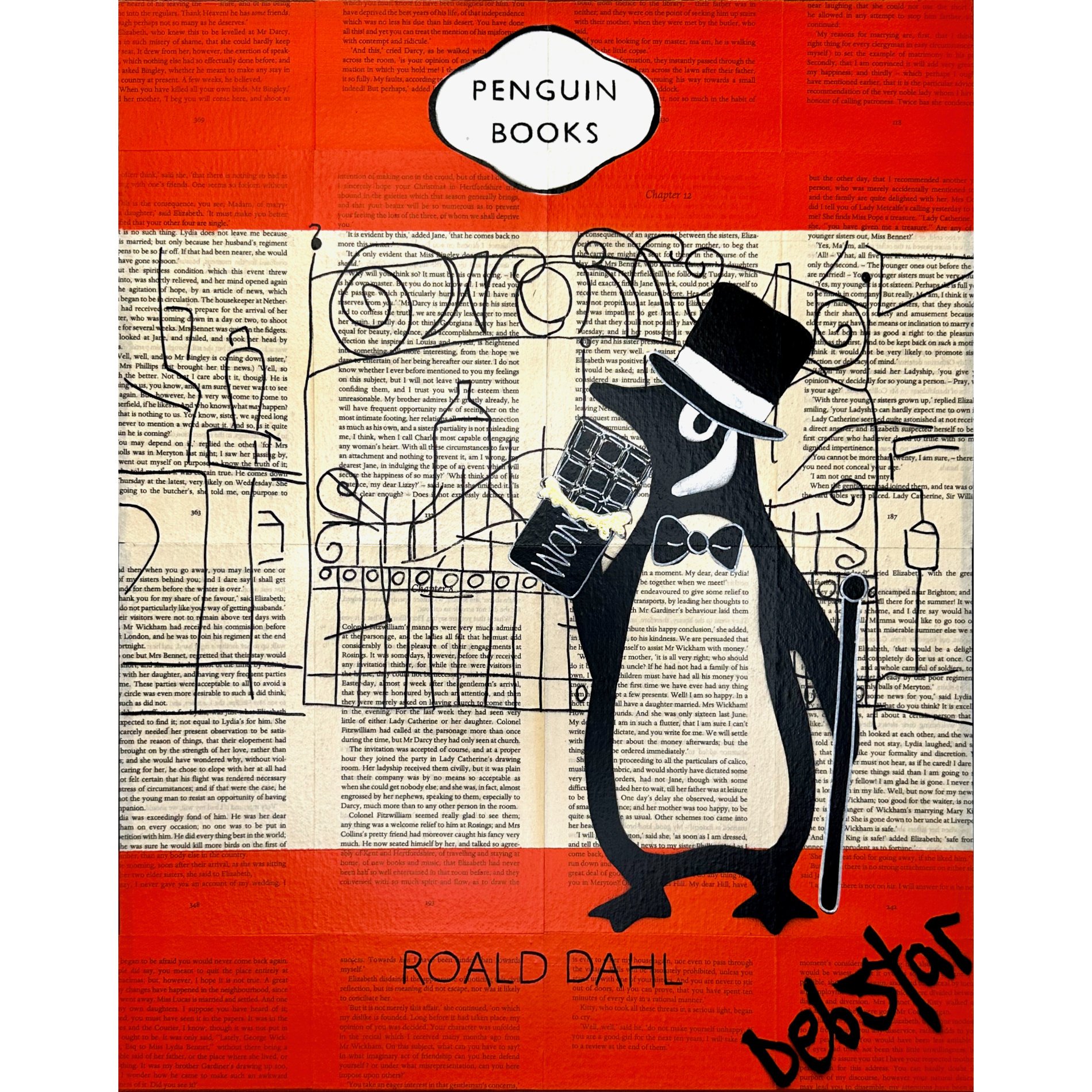 Penguin Books - Charlie and the Chocolate Factory 2 40.5cm x 51cm