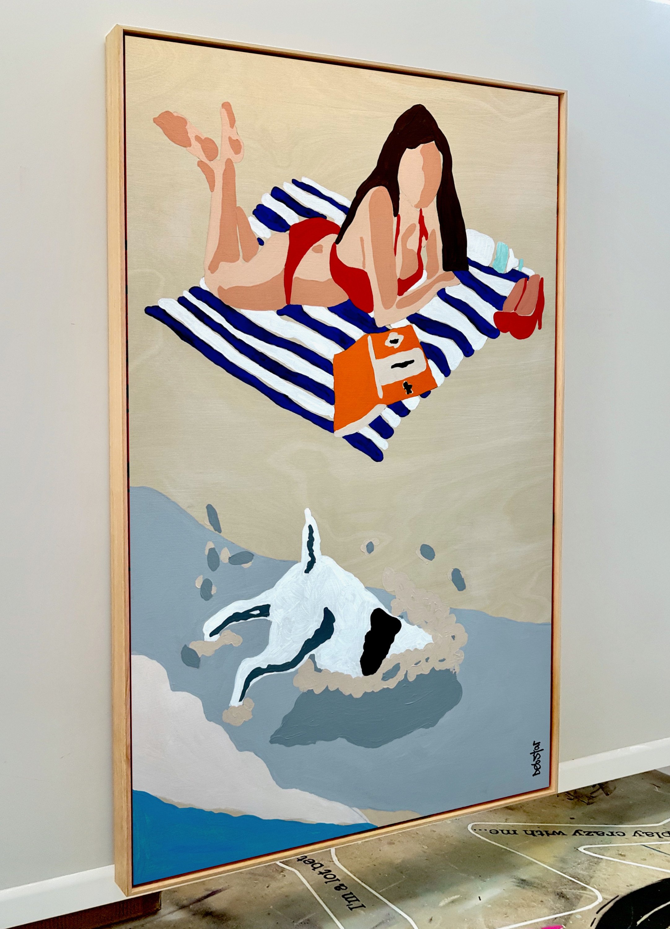 summer-snapshots-beach-Deborah-Lang- Debstar-lady-in-red-3.jpg