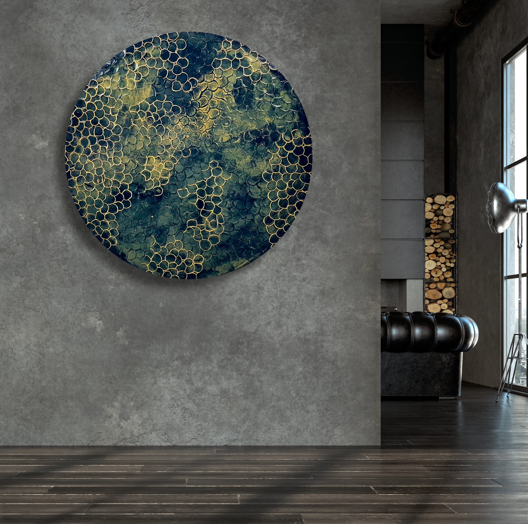 Ocean Treasure 75cm Round $850