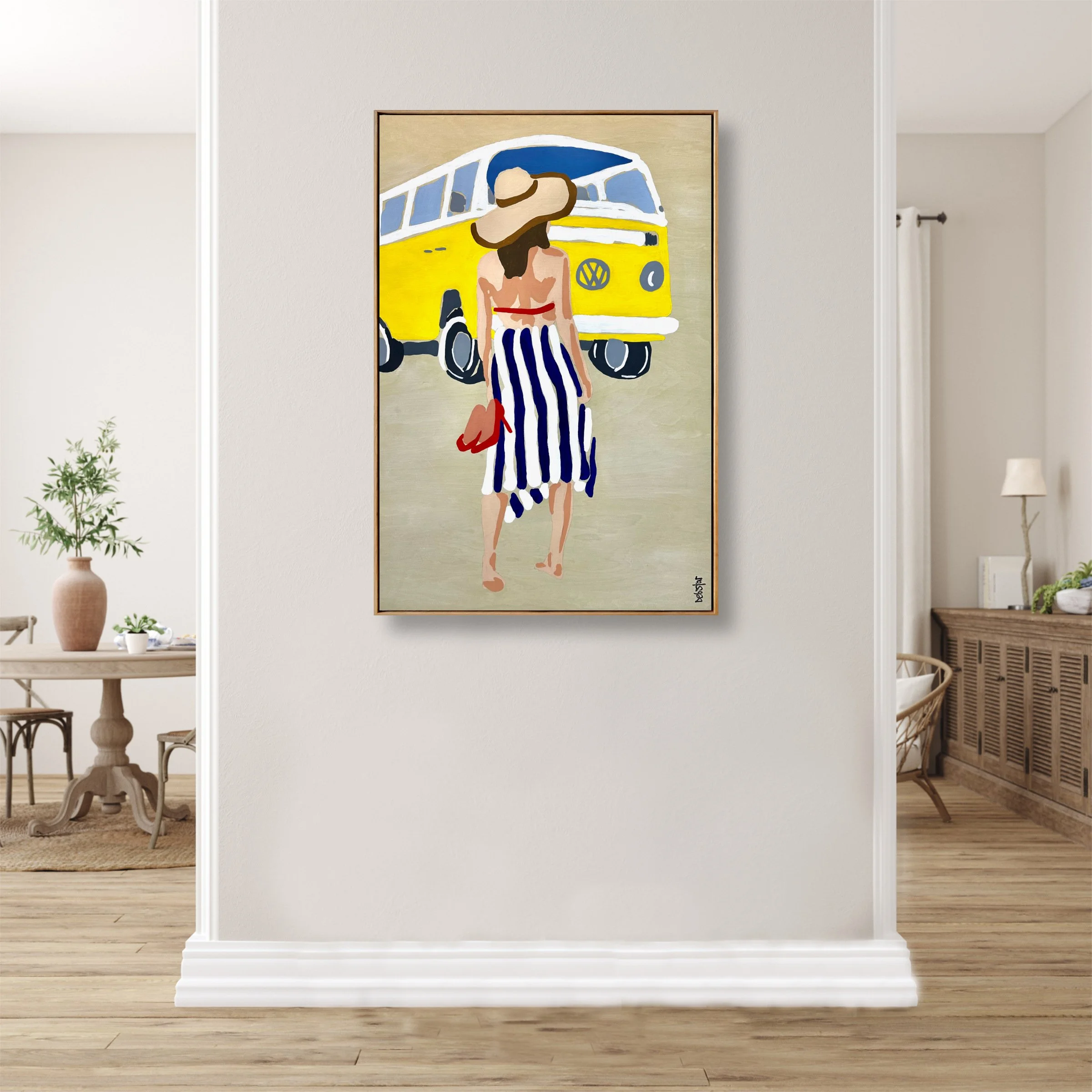 summer-snapshots-kombi-Deborah-Lang- Debstar-lady-in-red-2.jpg