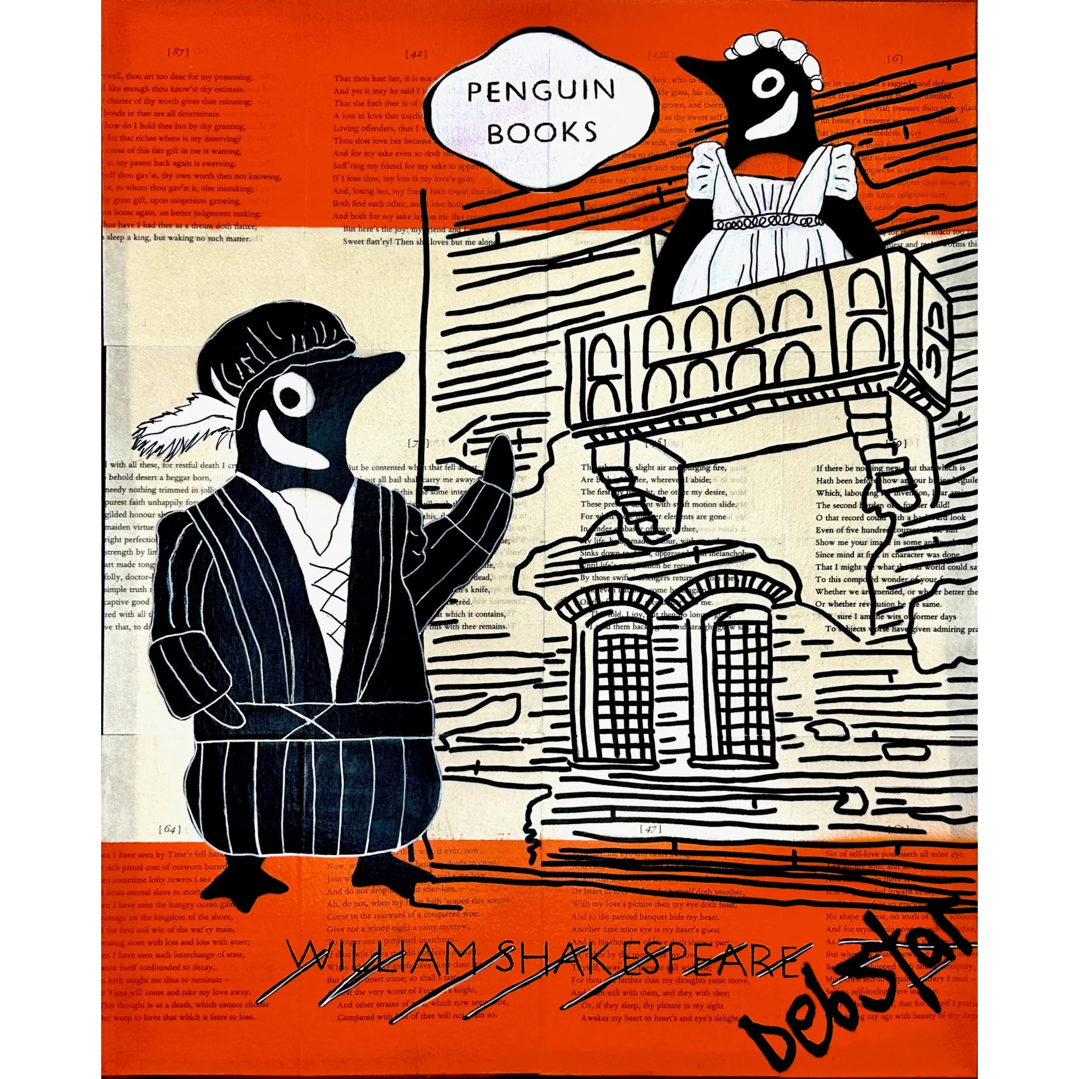 Penguin Books - Romeo and Juliet 40.5cm x 51cm