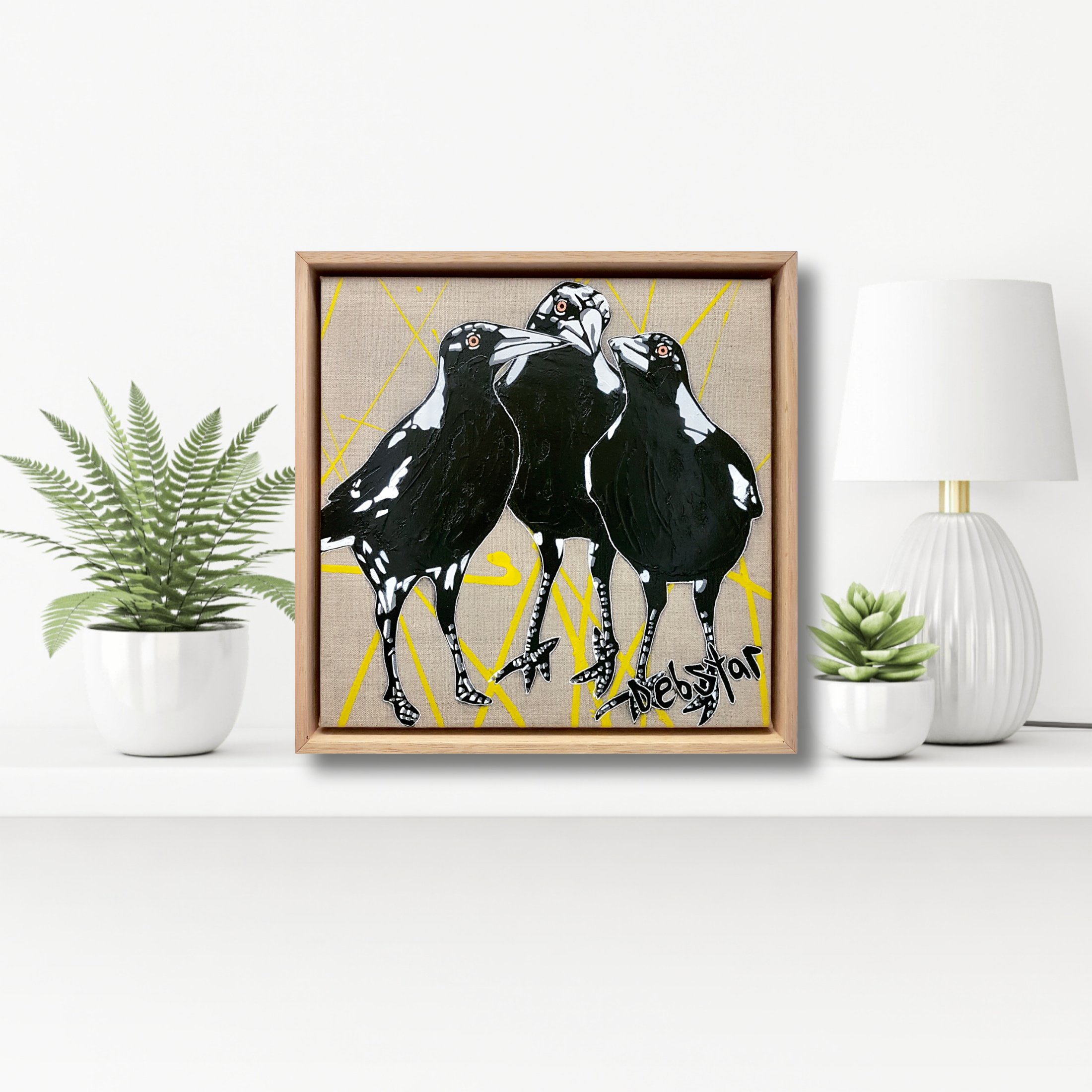 cheeky-magpie-huddle-pop-art-deborah-lang-art-urban-canvas-2.jpg