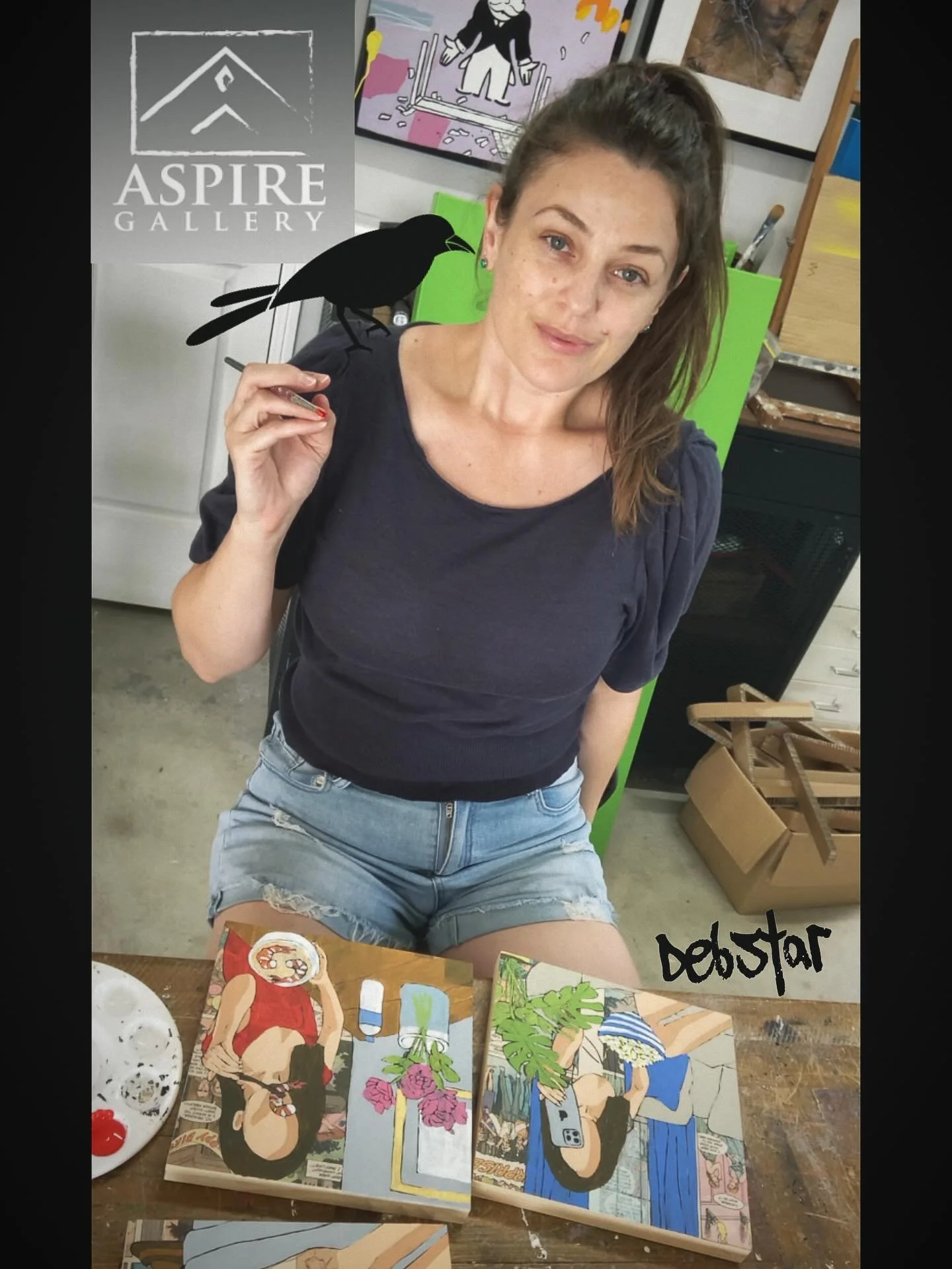 🥰I&rsquo;m so very happy to have been offered Gallery Representation from @aspiregallery 💕🌸
⭐️&ldquo;For my part I know nothing with any certainty, but the sight of the stars makes me dream&rdquo;. ~Vincent van Gogh💫
.
.
#aspire #aspiregallery #b