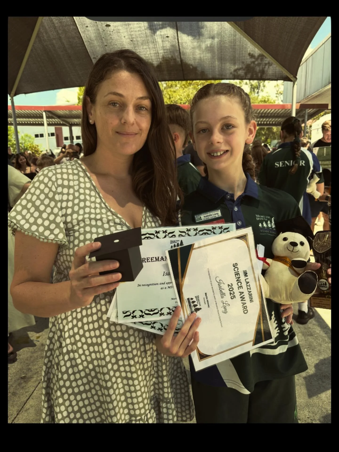 🥰My gorgeous girl Graduated Year 6 today! I&rsquo;m so very proud of her!💕🏆She won the Science Award/Trophy, A Gold Academic Achievement, The Class Award for Excellence and was a Sports Captain and Year 3 Year Level Captain!!!🤩
.
.
#mumlife #grad