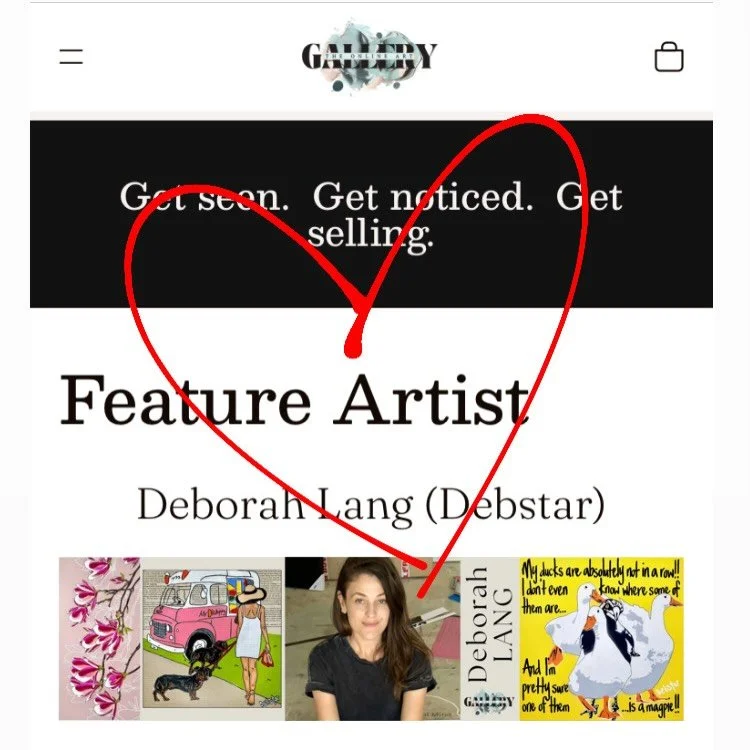 🤩 Oh my goodness I&rsquo;m so very happy to be the Feature Artist on the amazing new online Art Gallery! @theonlineartgalleryaust 💫Thank you so very much Michelle!❤️I really appreciate your support!😘💕🌸
🎨If you haven&rsquo;t done so please check