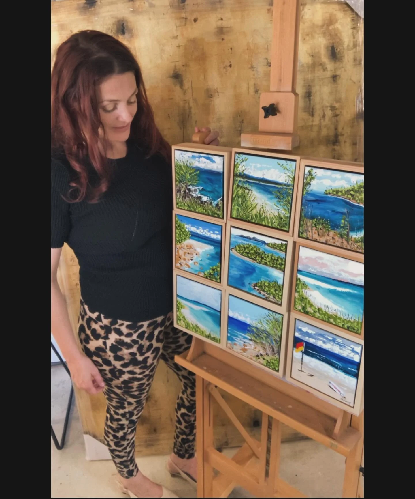 🏝️👠Just listed my QLD Beach Poppets! On my website deborahlang.com.au 👠and I sold this beauty last night! Thanks to the lovely SA collector and @bluethumbart 
.
#beach #beachpainting #lifesabeach #calmart #qldbeach